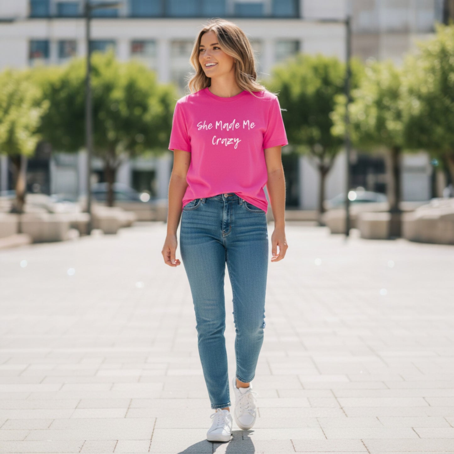 Mom Daughter Matching Shirts - I Made Her - She Made Me Crazy - Funny Mother's Day
