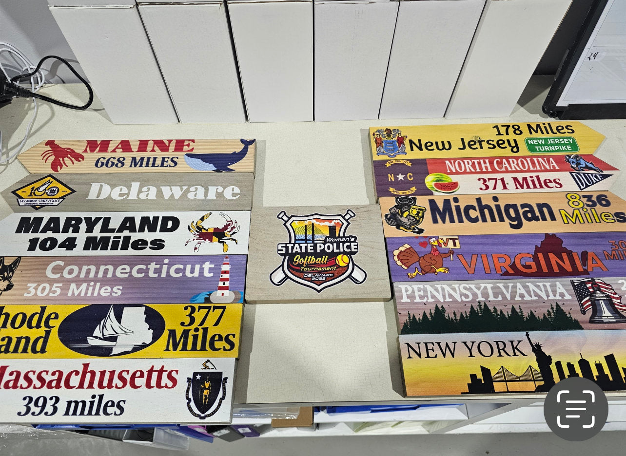 Destination Sign Arrow for Signpost, Directional Key West Style, Customized, Travel Journey of Love Gift Idea