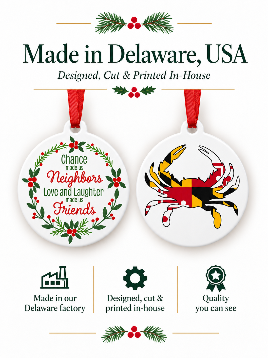 We've Been Friends So Long - Bad Influence, Funny Christmas Ornament