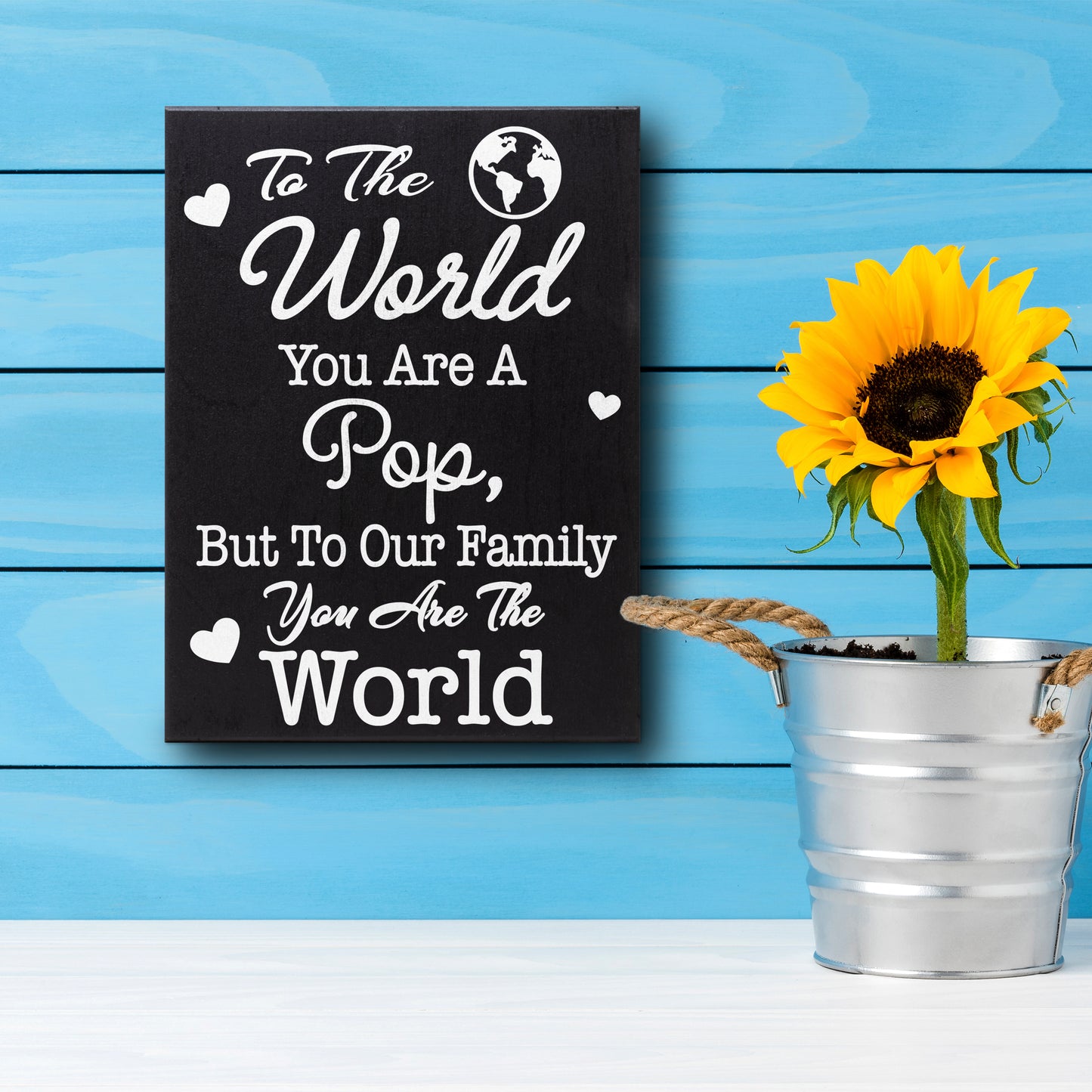 Pop Gifts Sign Decor Plaque