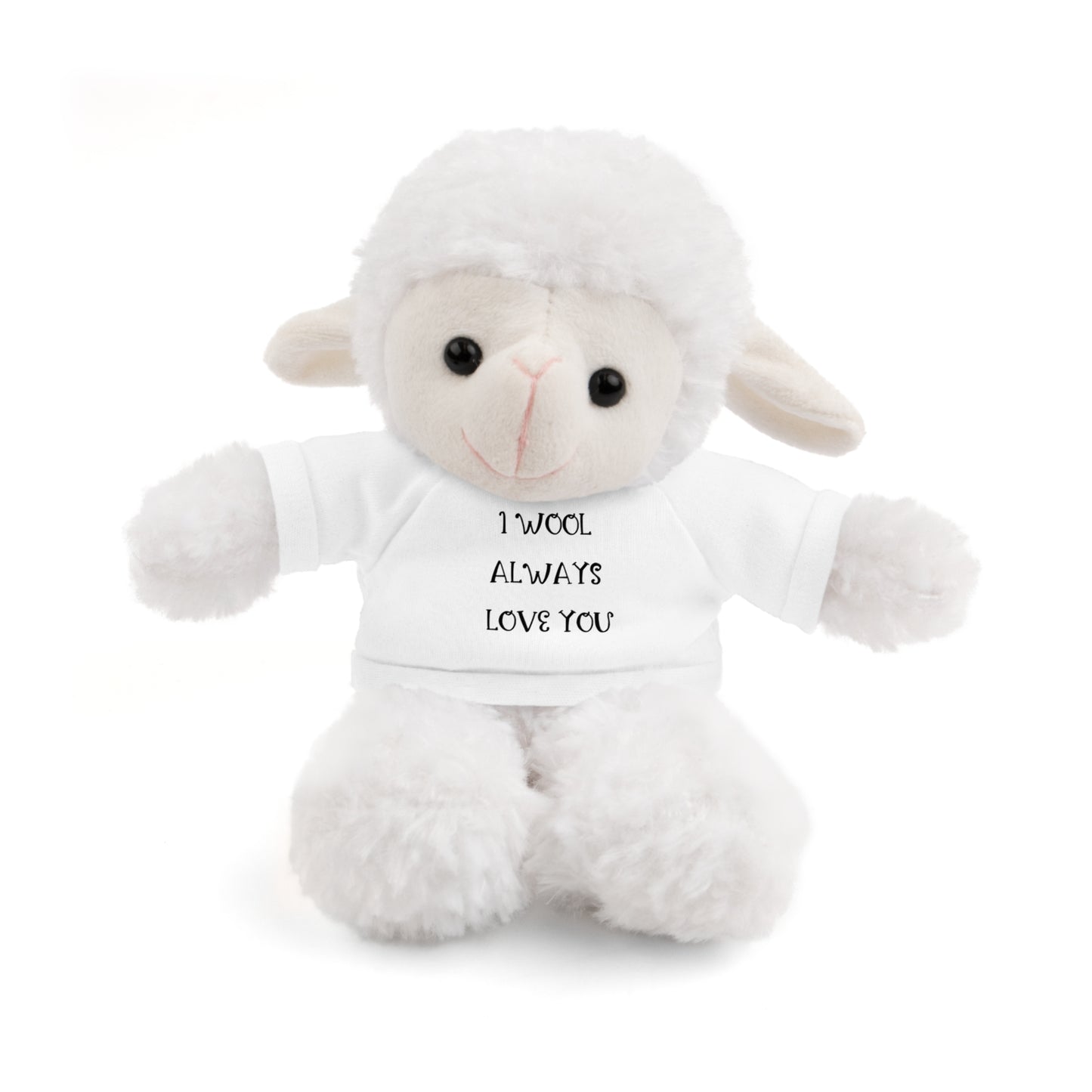 Valentine's Stuffed Sheep Gift, I Wool Always Love You