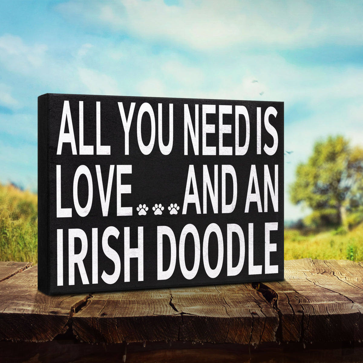 All you need is live and irish doodle