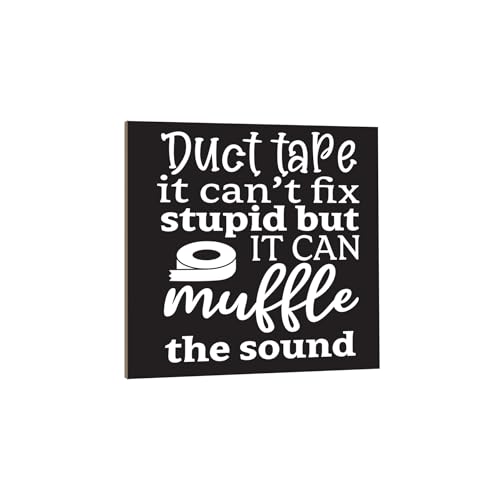 Duct Tape Can't Fix Stupid Funny Fridge Magnet - 3x3 Inch