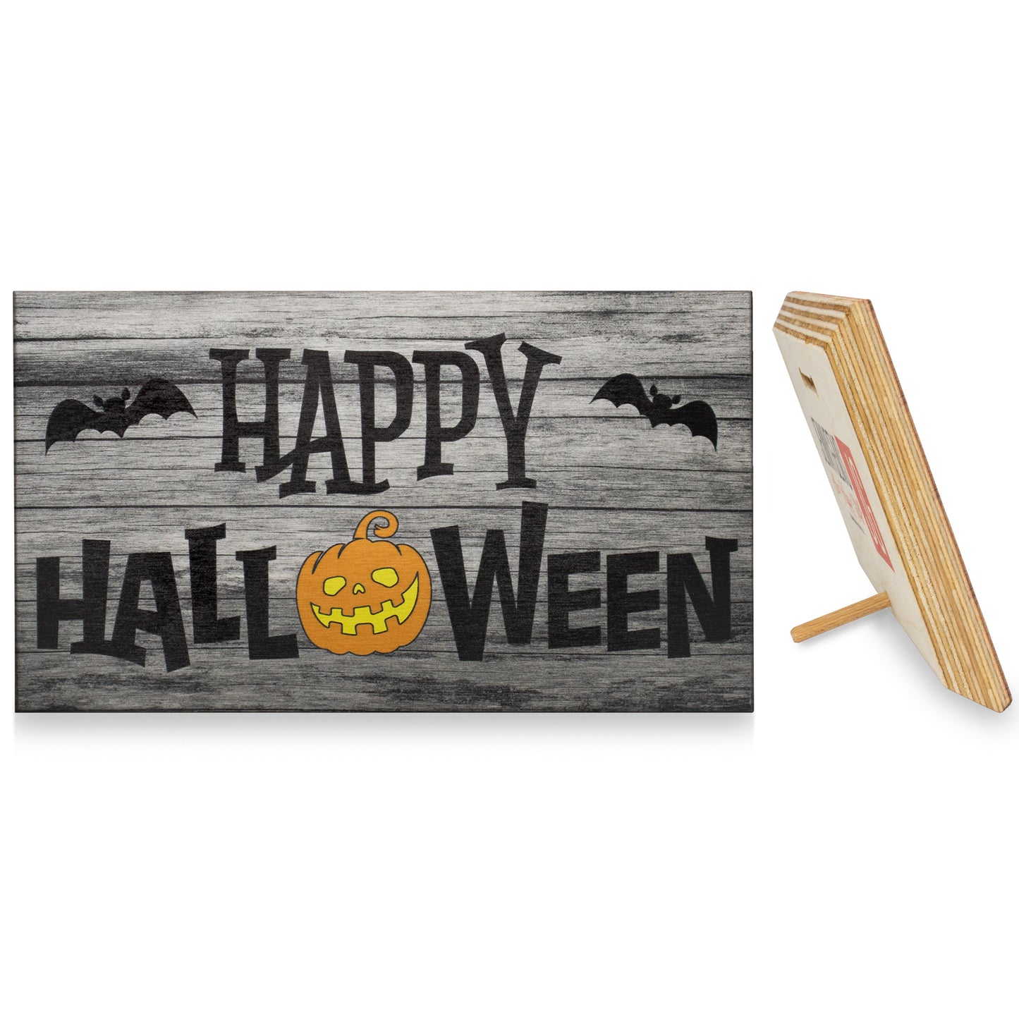 JennyGems Halloween Decor, Happy Halloween Sign Halloween Decorations, Fall Decor, Halloween Table Centerpiece, Halloween Party Decorations, Halloween Wall Decor Desk Decor, Made in USA