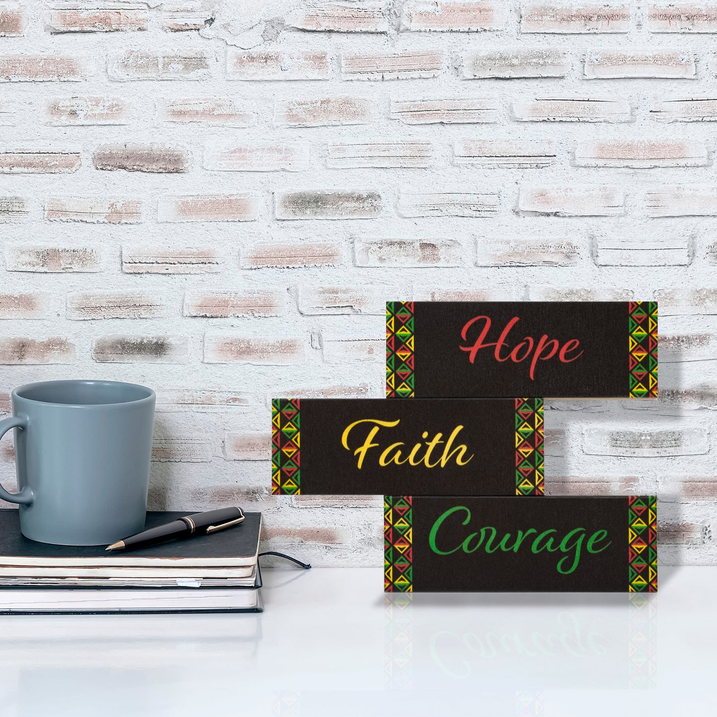 Black History Decor Blocks
