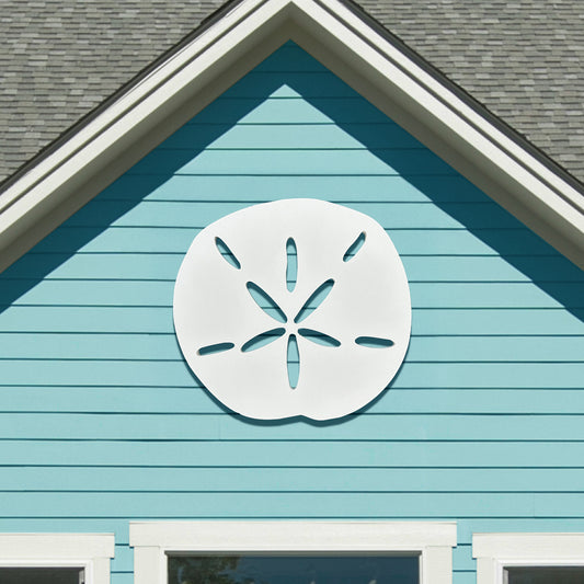Outdoor PVC Sand Dollar Sign, 4 Foot