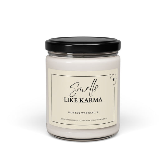 Gift for BFF | Gift for Divorced and Single Friends | Best Friend Gifts | Funny Candle - Smells Like Karma | Birthday Present Funny People