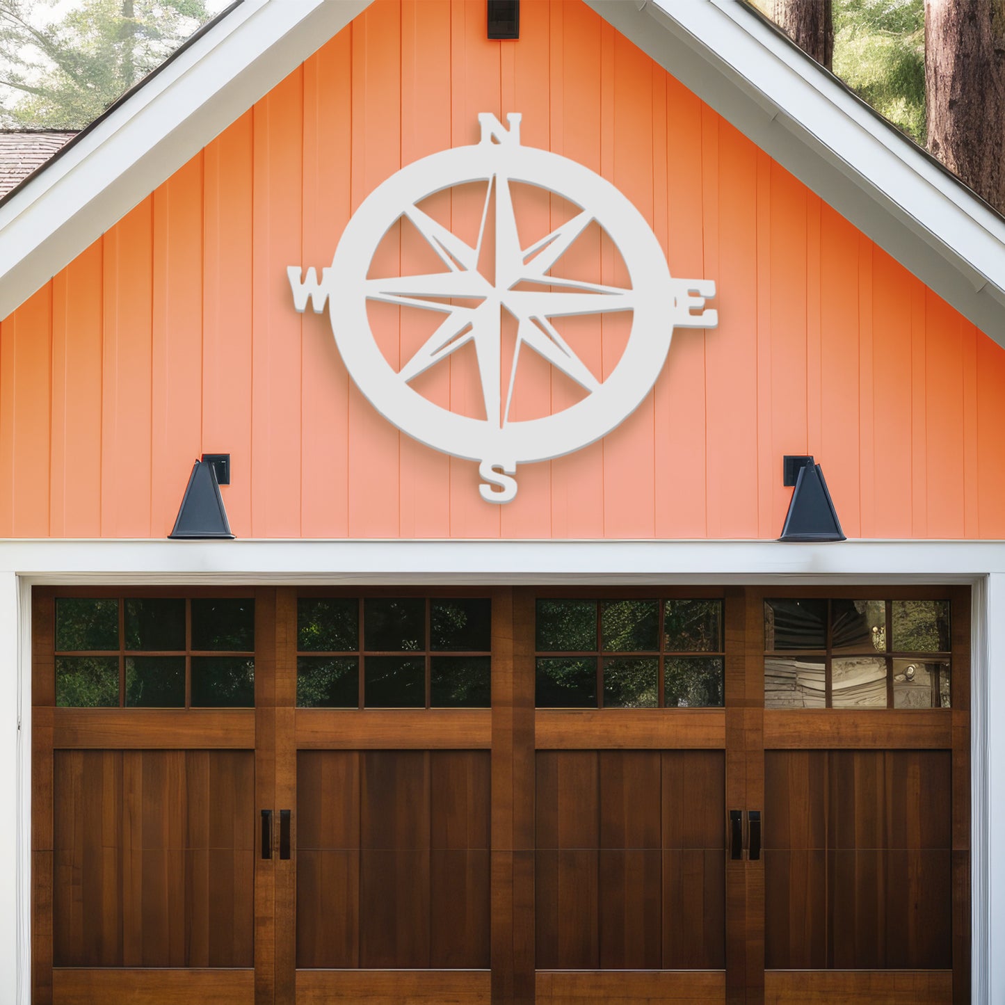 Nautical Compass Sign - Outdoor PVC (2 Foot)