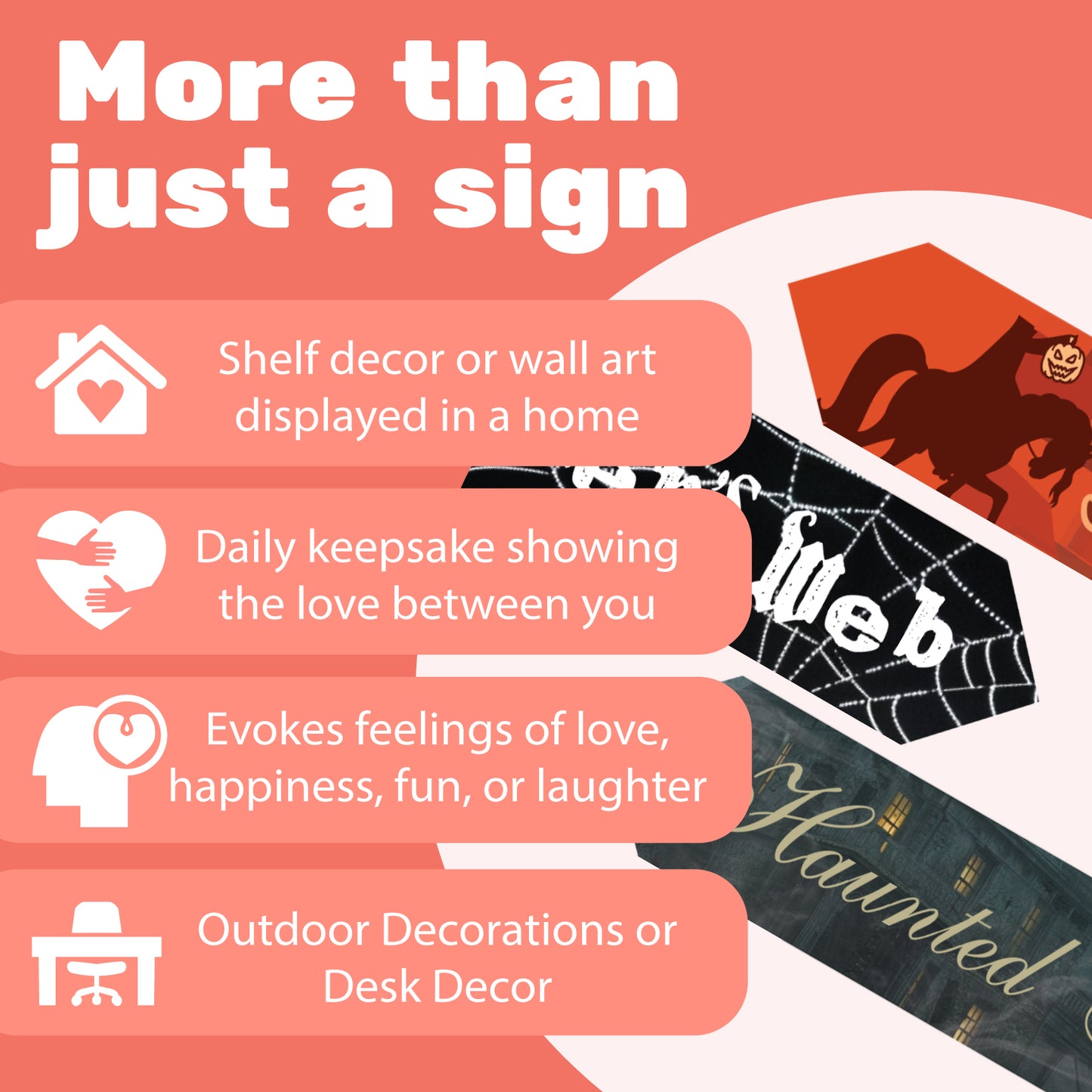 Halloween Directional Arrow Signs