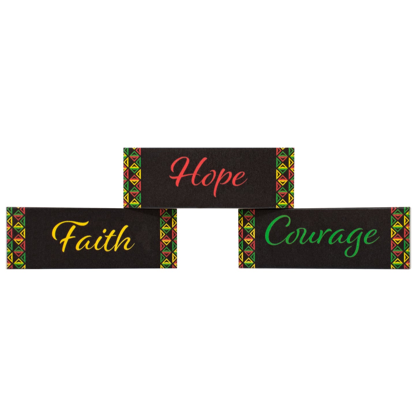 Black History Decor Blocks