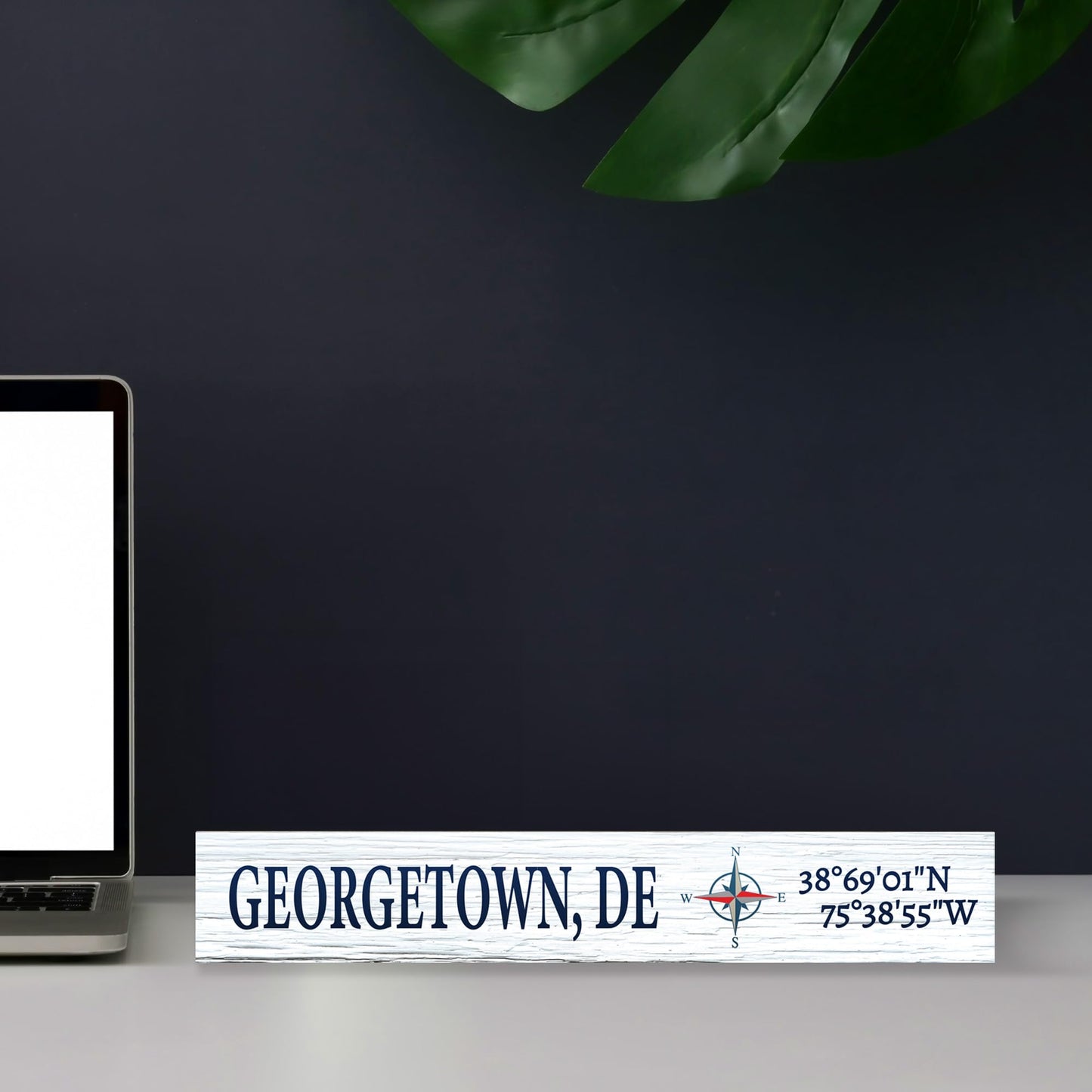 JennyGems Georgetown Delaware Gifts, Delaware Souvenirs, Tabletop and Wall Decor, Made in USA