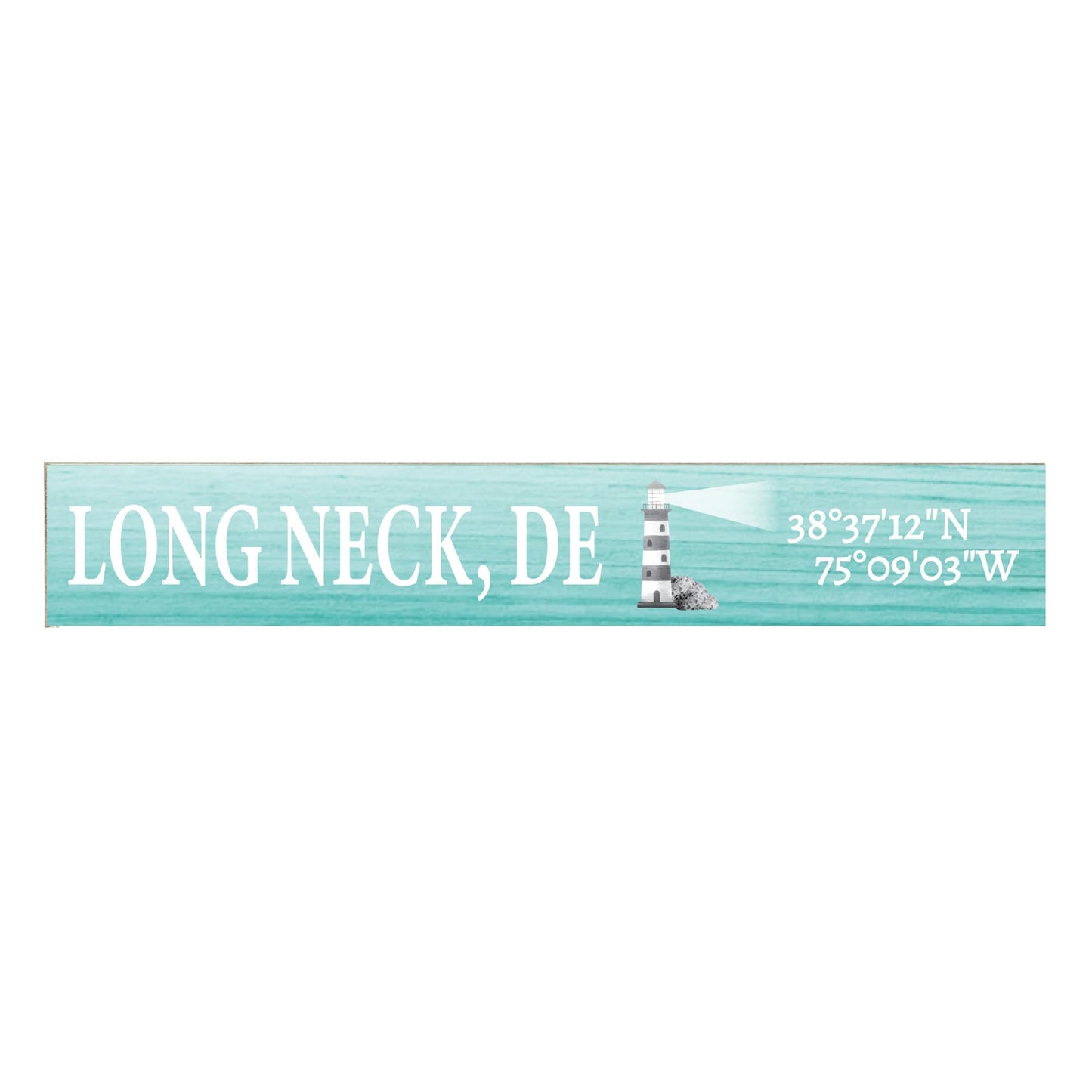 JennyGems Long Neck Delaware Gifts and Souvenirs, Delaware Sign, Beach Decor, Made in USA
