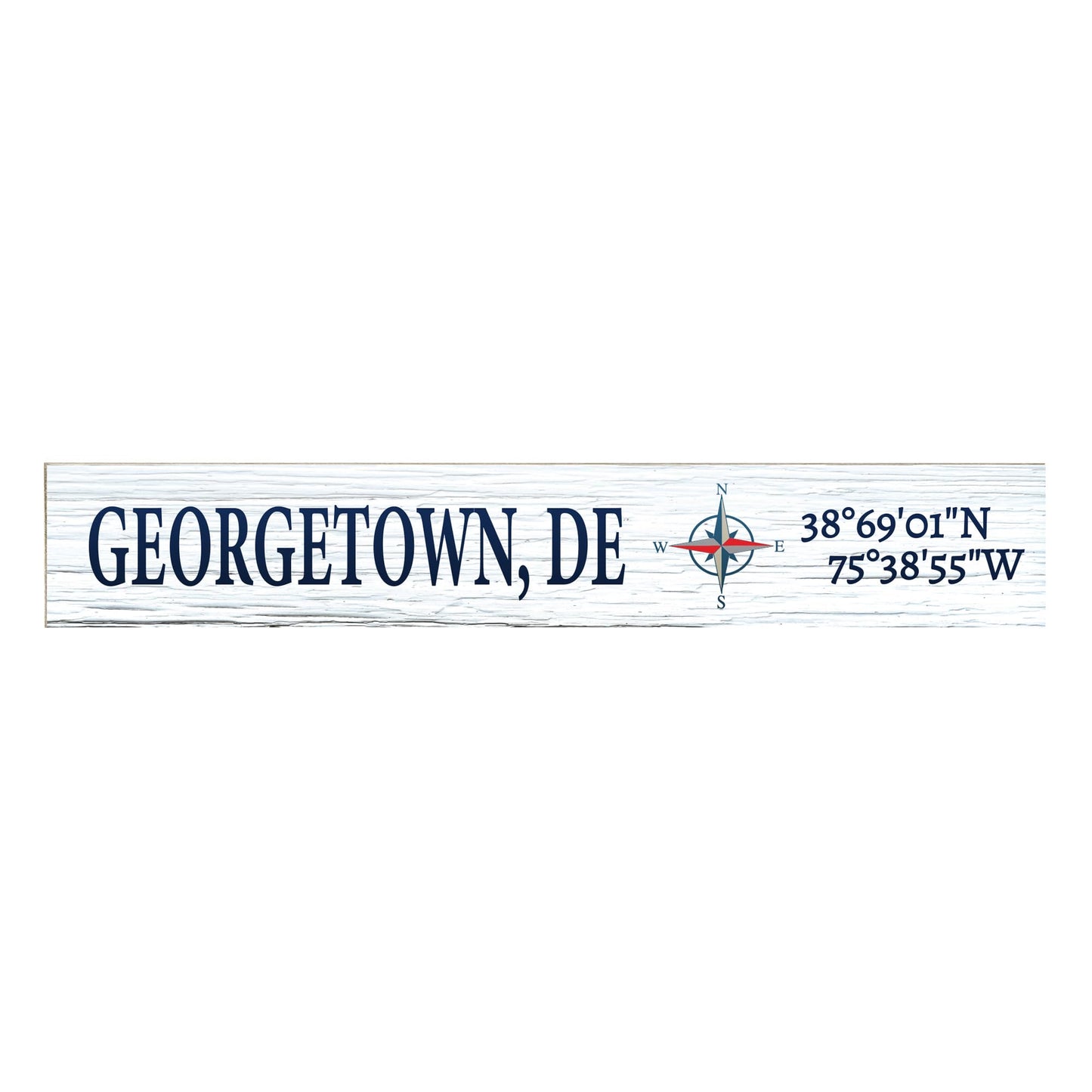 JennyGems Georgetown Delaware Gifts, Delaware Souvenirs, Tabletop and Wall Decor, Made in USA