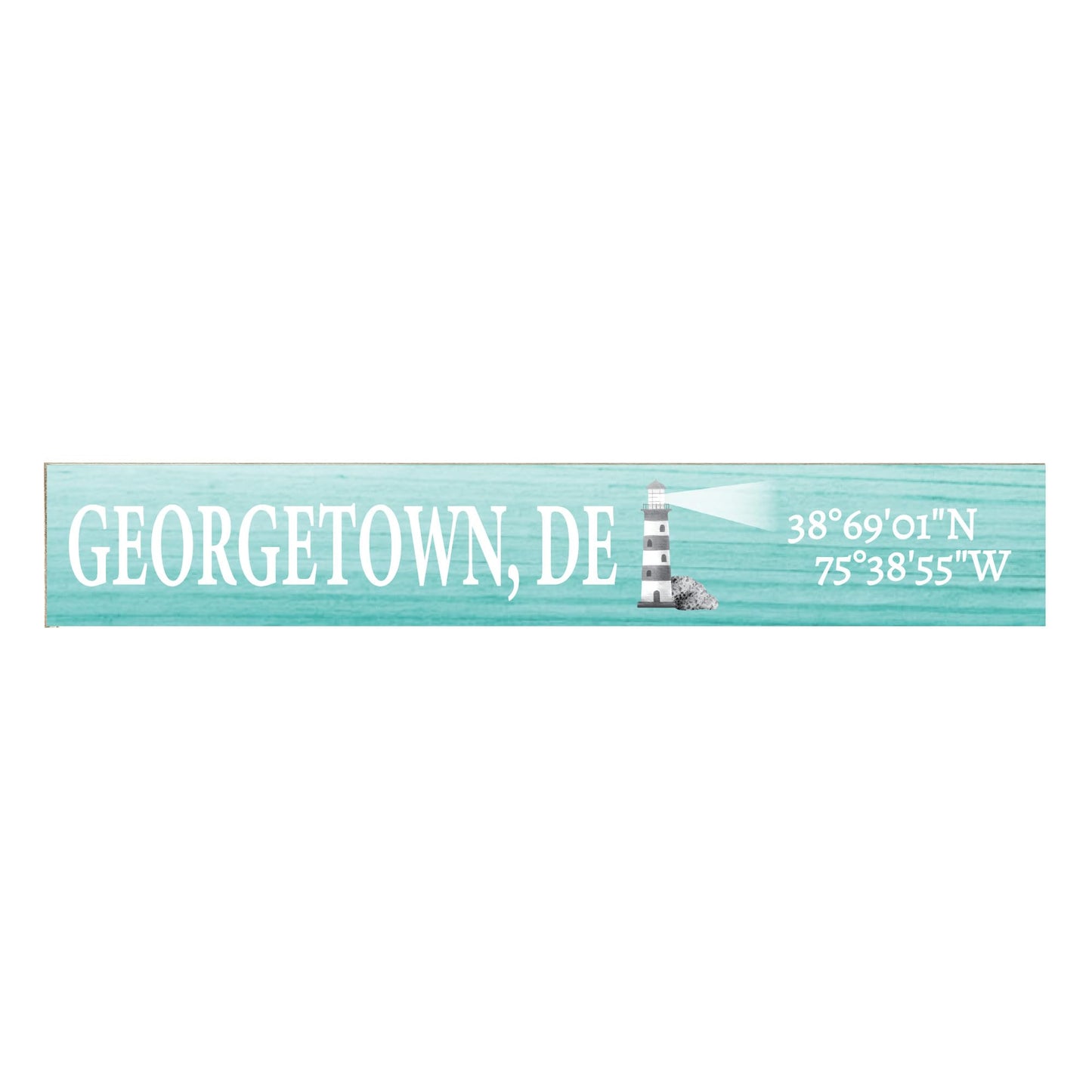 JennyGems Georgetown Delaware Gifts, Delaware Souvenirs, Tabletop and Wall Decor, Made in USA