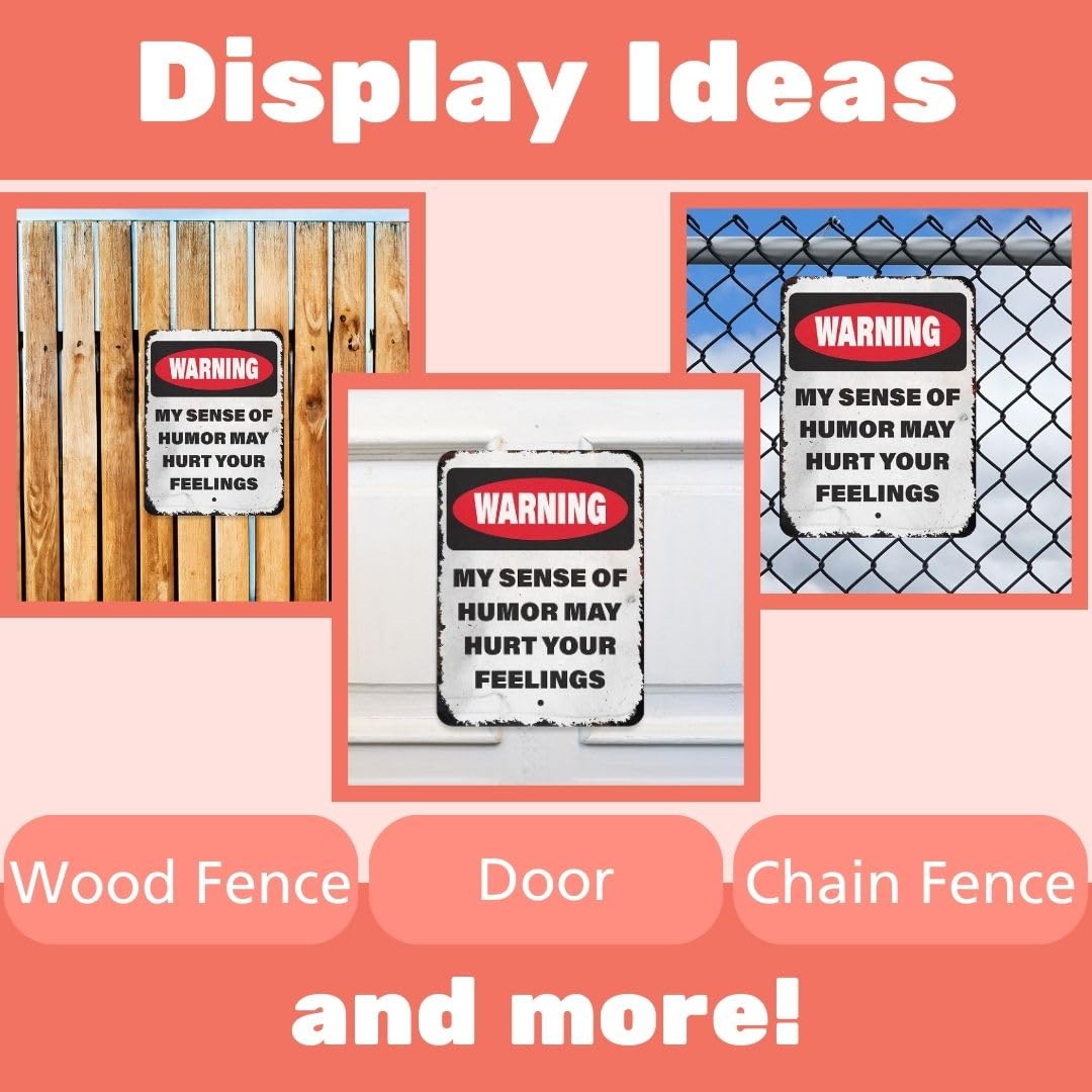 Fuck Around and Find Out Metal Indoor Outdoor Sign