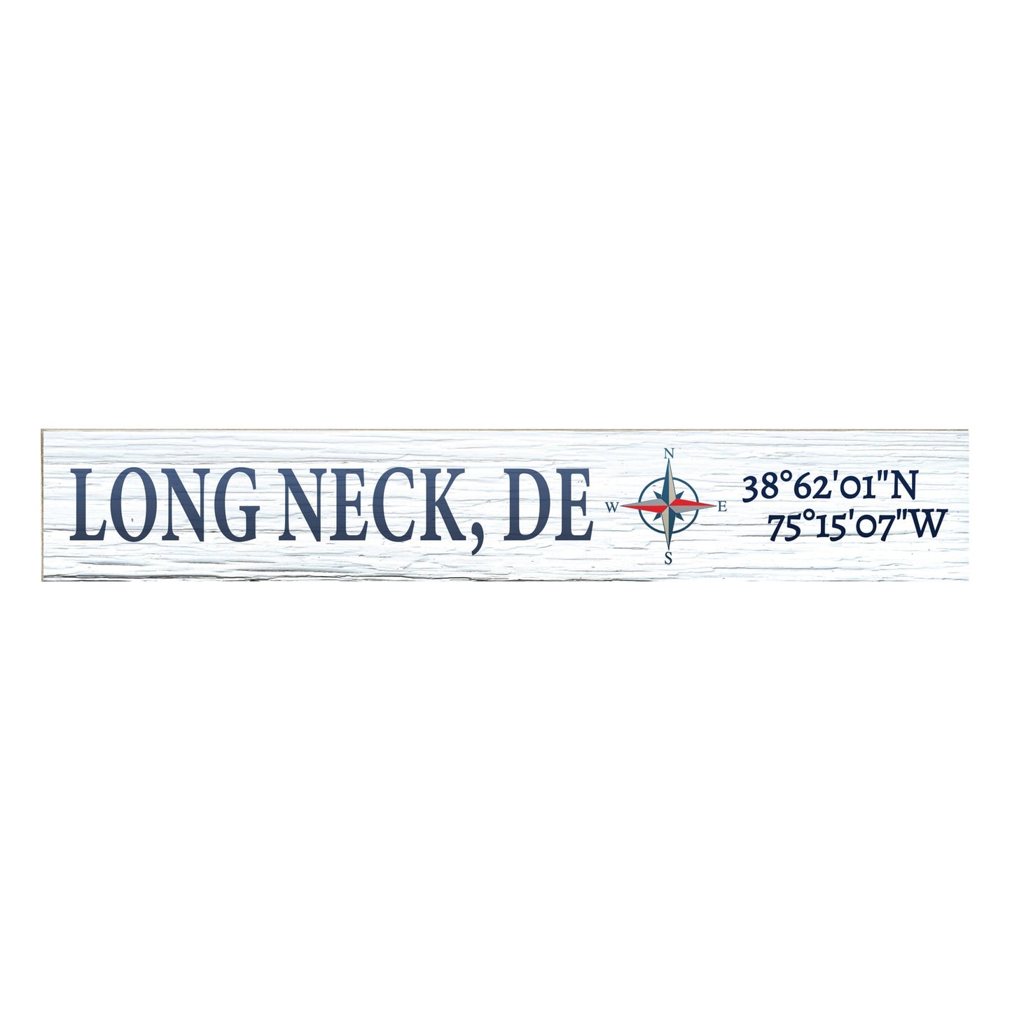 JennyGems Long Neck Delaware Gifts and Souvenirs, Delaware Sign, Beach Decor, Made in USA