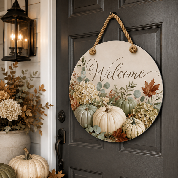Welcome Fall Door Hanger