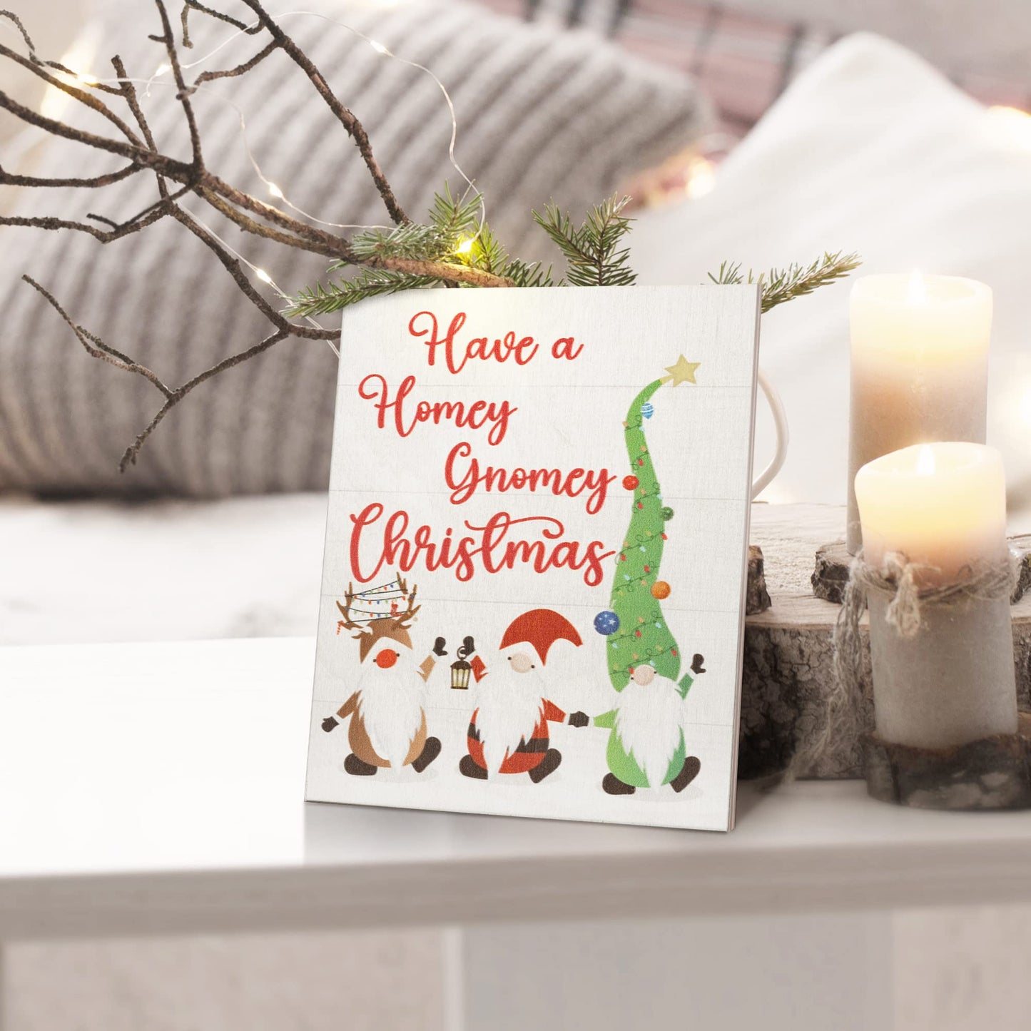 Decorative Christmas Sayings Holiday Farmhouse