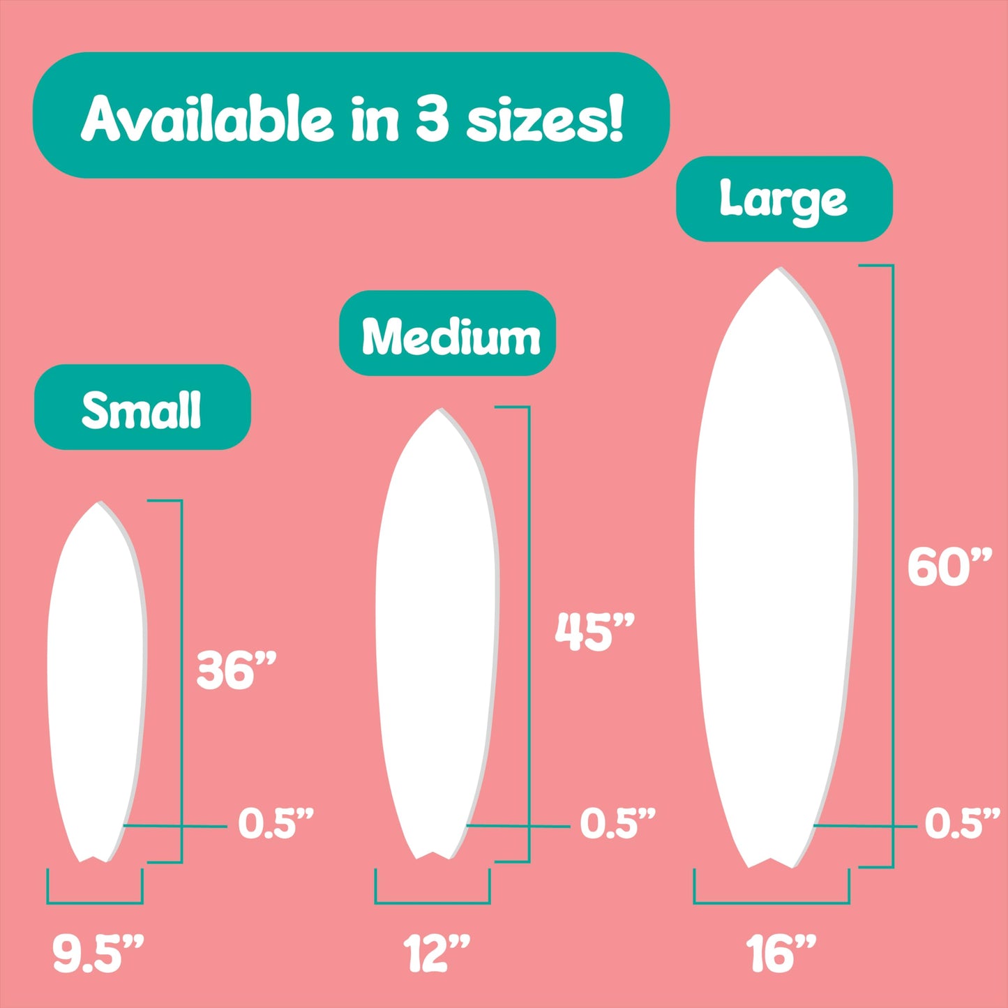 Indoor Outdoor Shark Surfboard Wall Decor