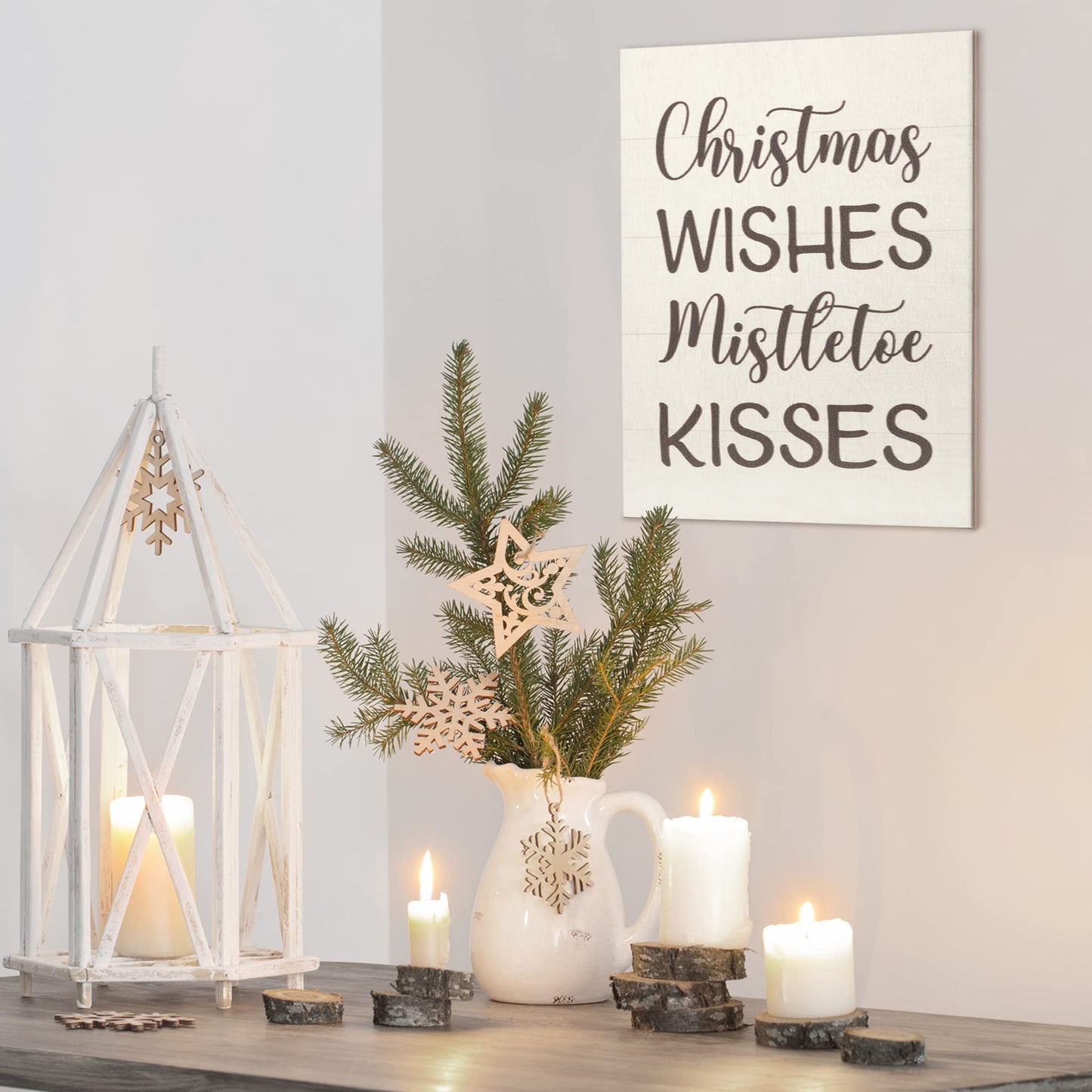 Decorative Christmas Sayings Holiday Farmhouse