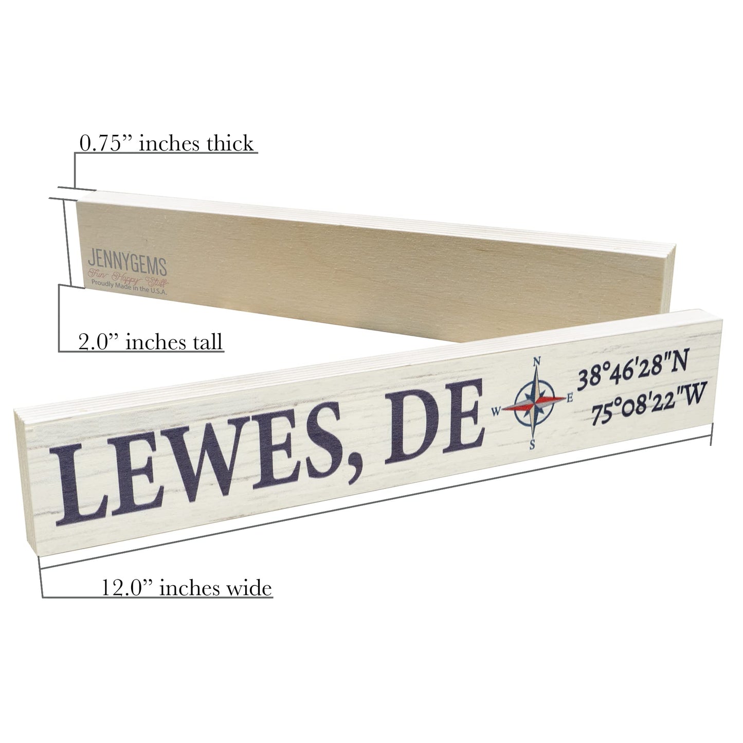 Lewes Delaware Memories Sign and Decor