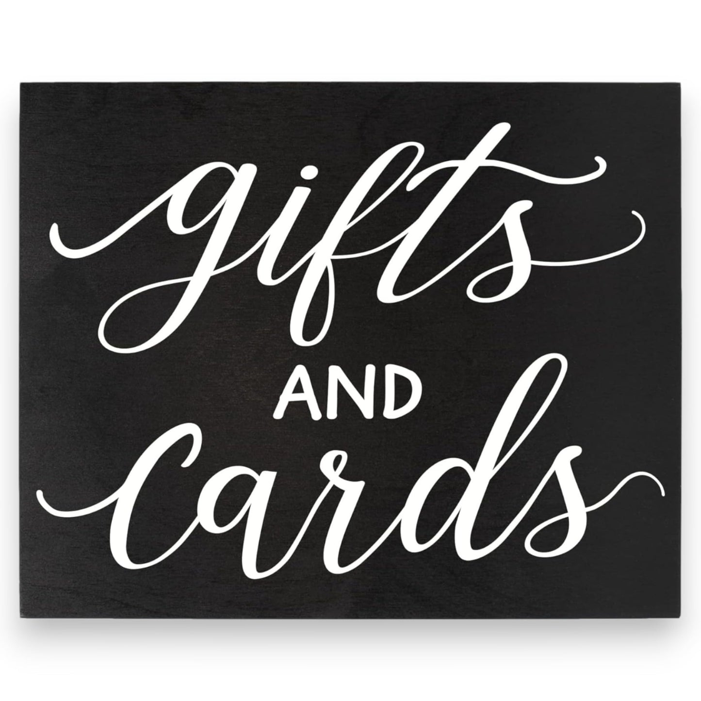JennyGems Gifts and Cards Wedding Sign, Wedding Table Decor, 12x10 Inch Wood Sign, Birthday, Engagement, Bridal Shower Party Decor