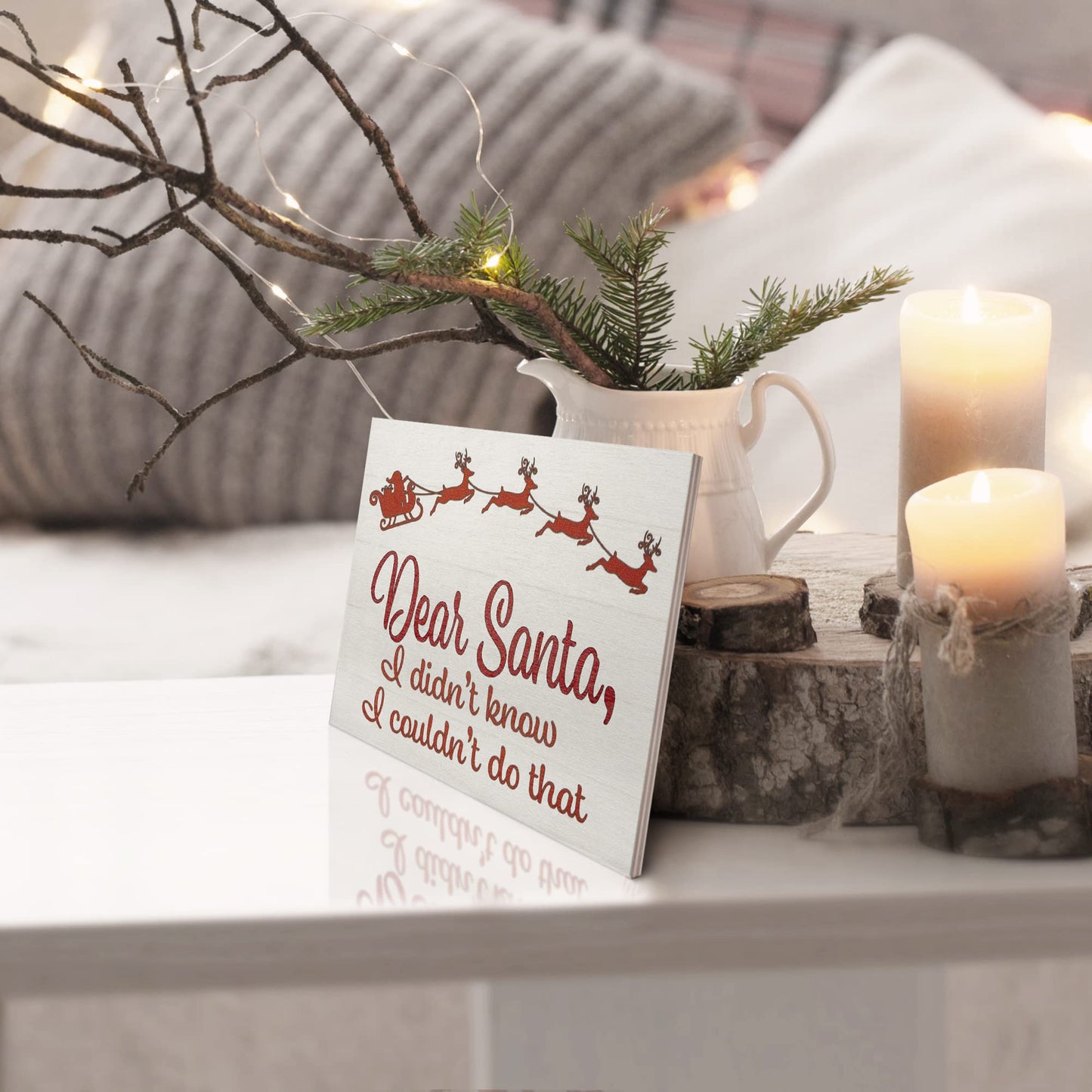 Decorative Christmas Sayings Holiday Farmhouse