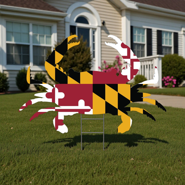 Maryland Crab Yard Sign