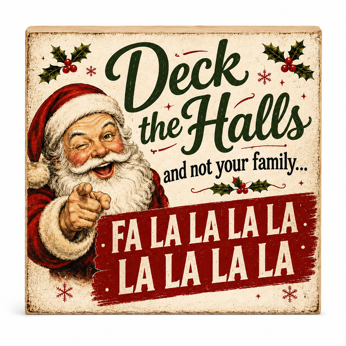 Deck the Halls Christmas Decoration
