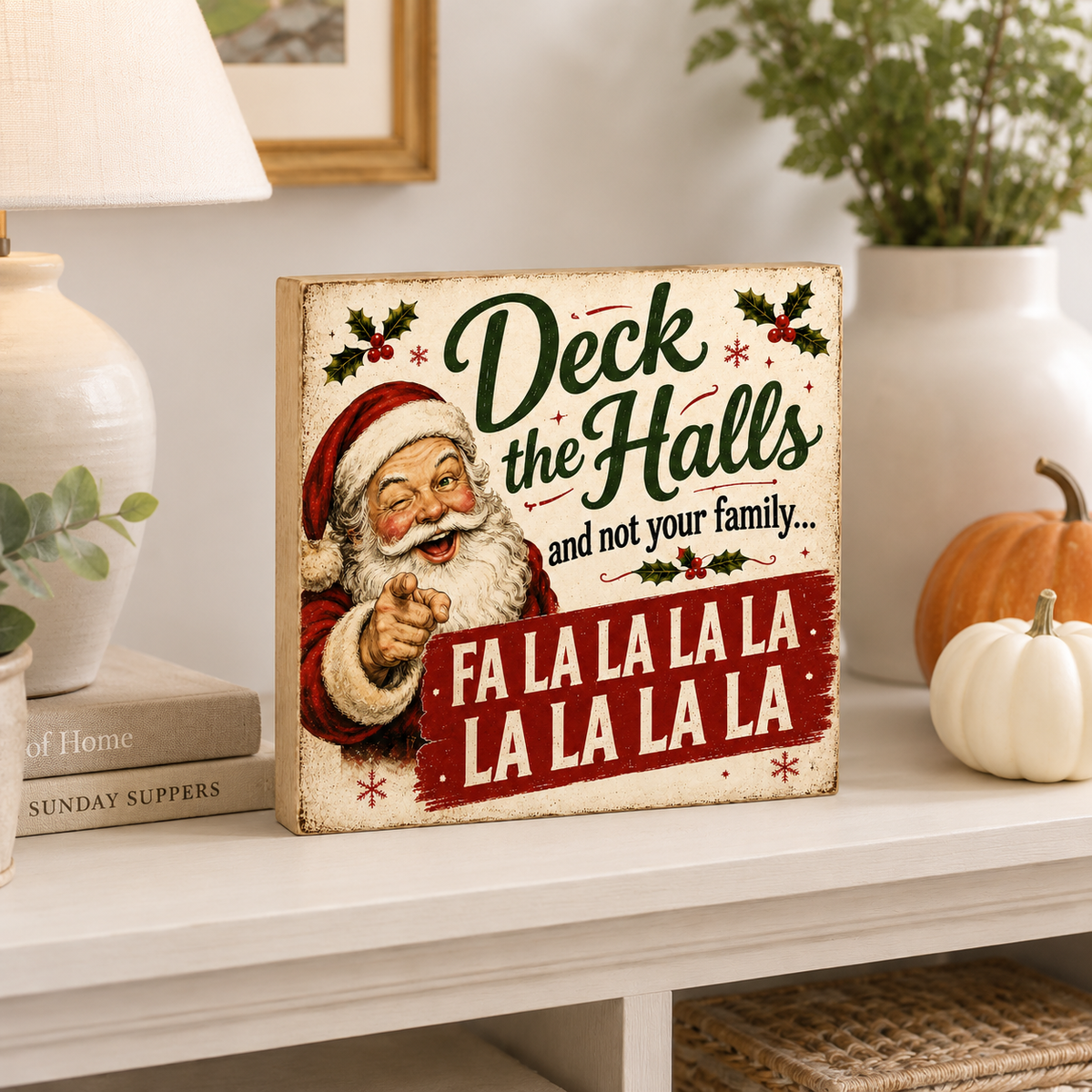 Deck the Halls Christmas Decoration