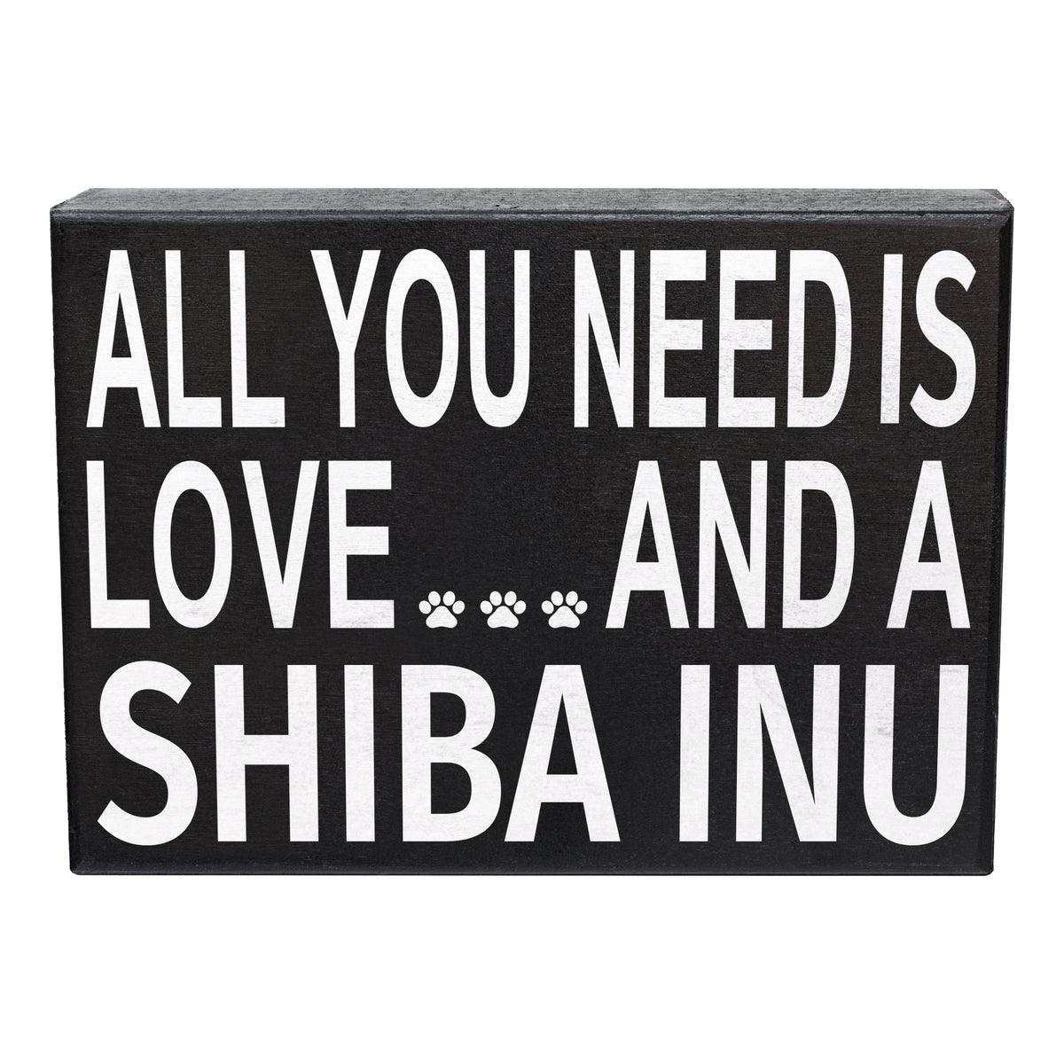 All You Need Is Love And A Shiba Inu Sign and Gift
