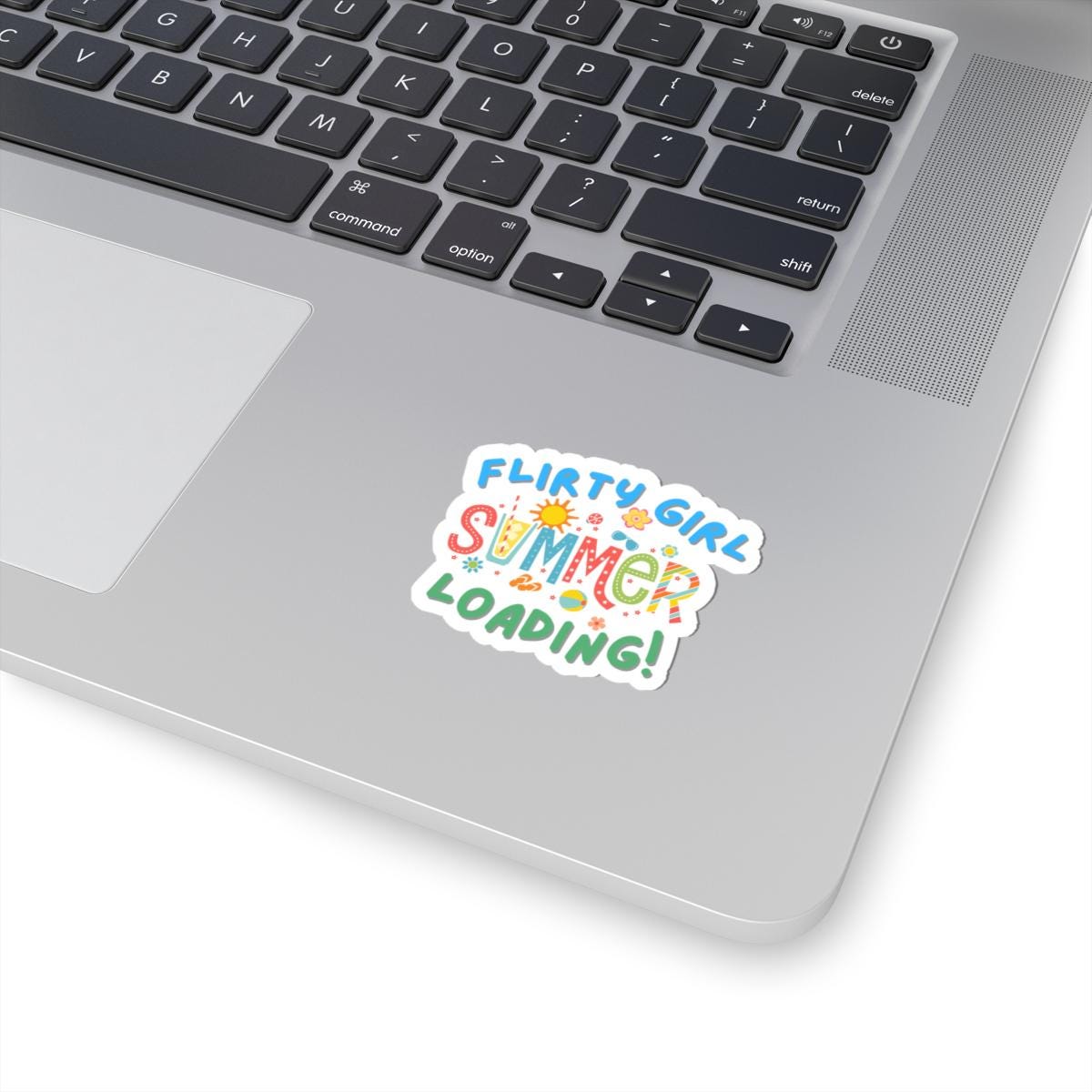 Flirty Summer Loading Vinyl Laptop and Water Bottle Stickers