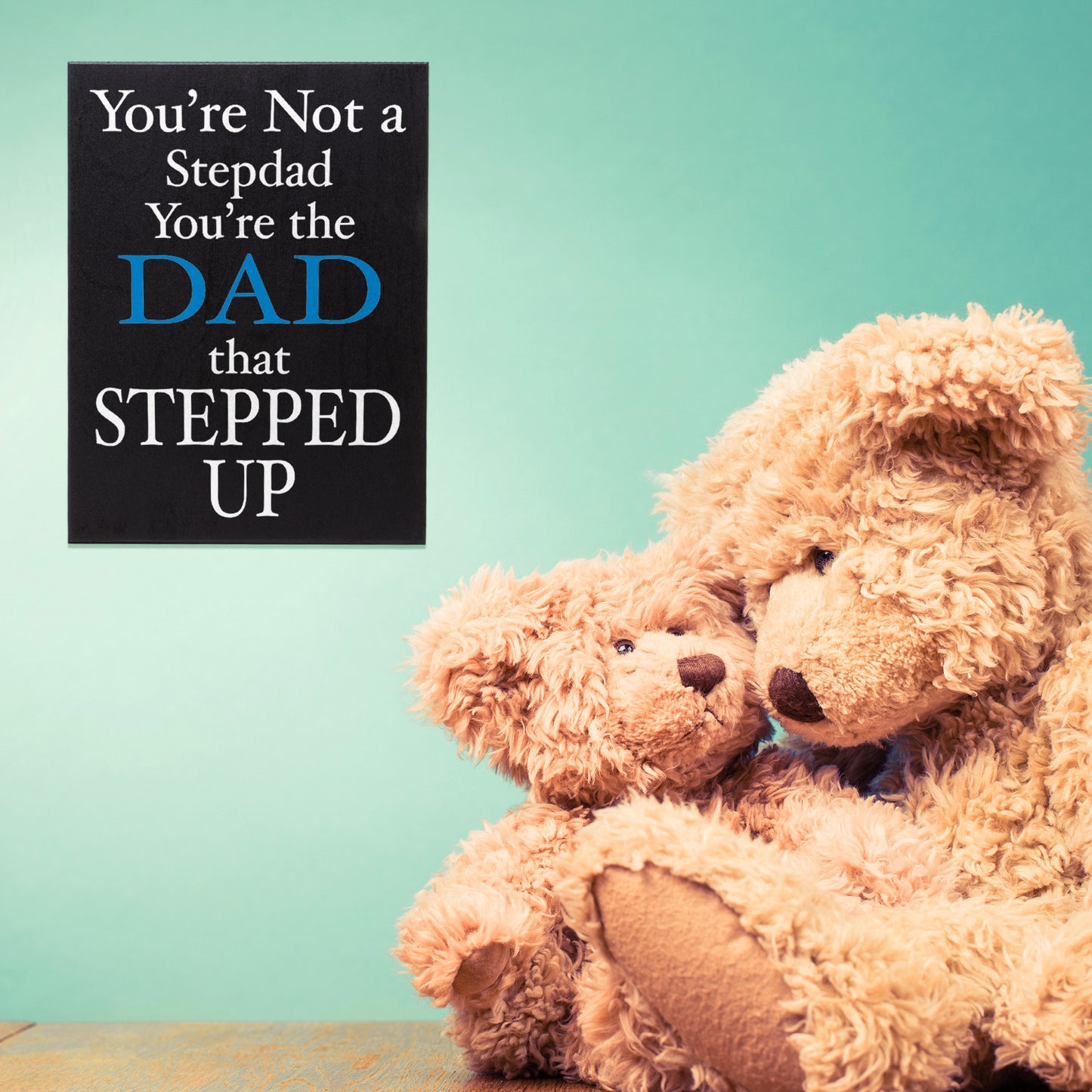 JennyGems You're Not a Stepdad You're the Dad That Stepped Up, Step Dad Wall Art, Bonus Dad Gifts, Father In Law Gifts, Stepdad Gifts, Foster Dad