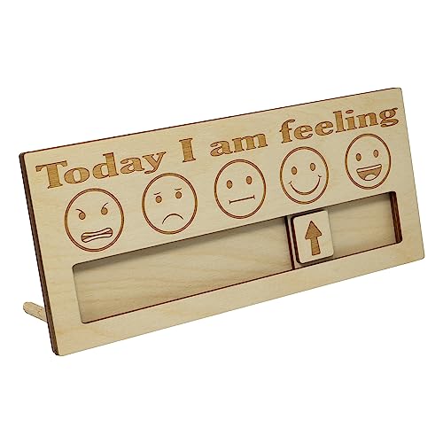 JennyGems Today I Am Feeling Sign, Emoji Feelings Chart, Daily Mood, Classroom Decorations, Therapy Office Decor