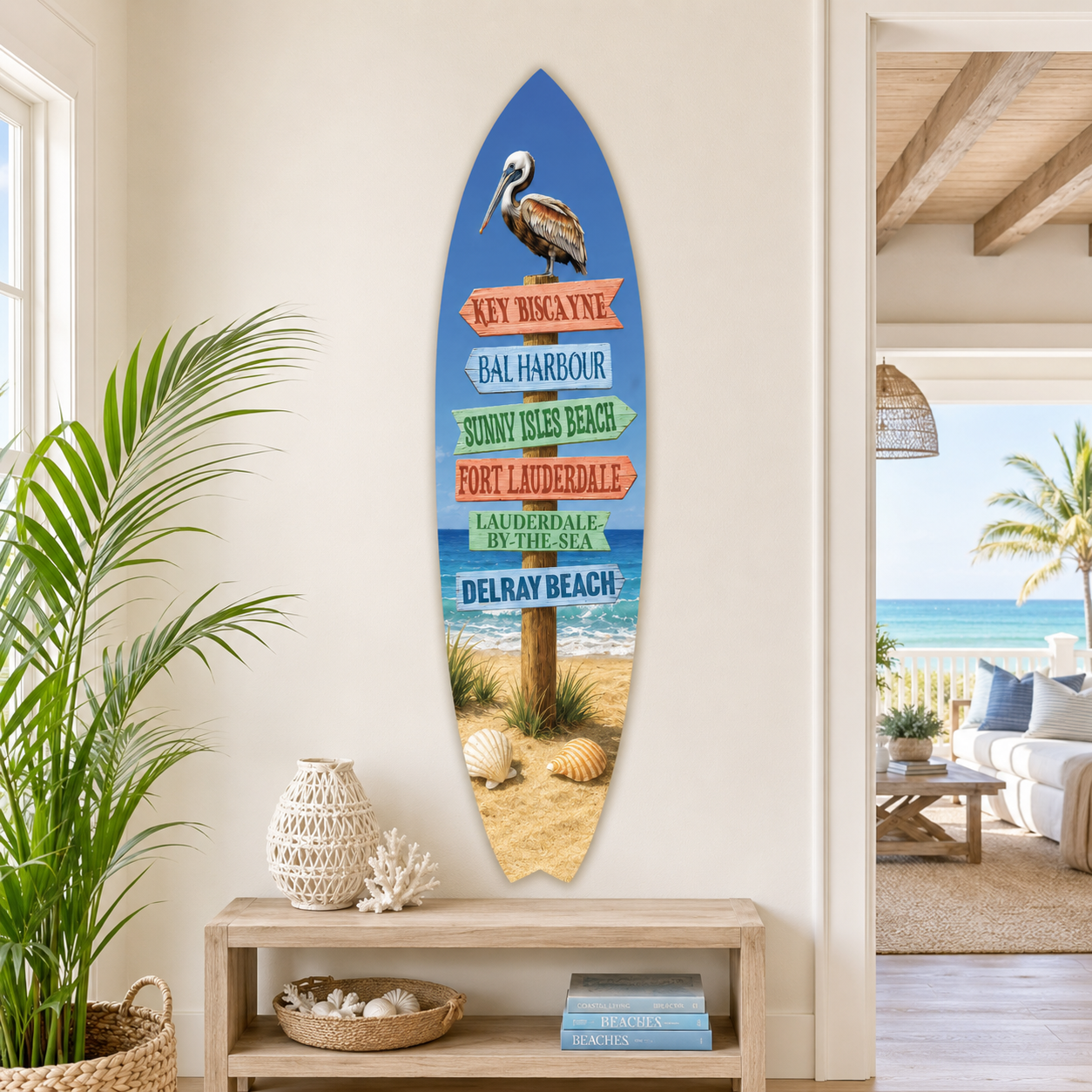Key Biscayne South Florida Surfboard