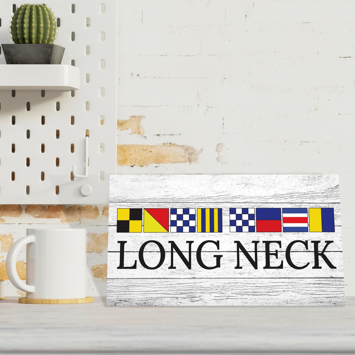 JennyGems Long Neck Delaware Gifts and Souvenirs, Delaware Sign, Beach Decor, Made in USA