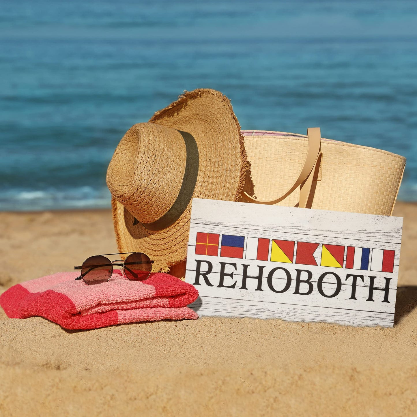 JennyGems Delaware Gifts, Rehoboth Beach Delaware Souvenirs, Delaware Sign, Delaware Decor, Delaware Souvenirs and Gifts, Beach Decor, Made in USA