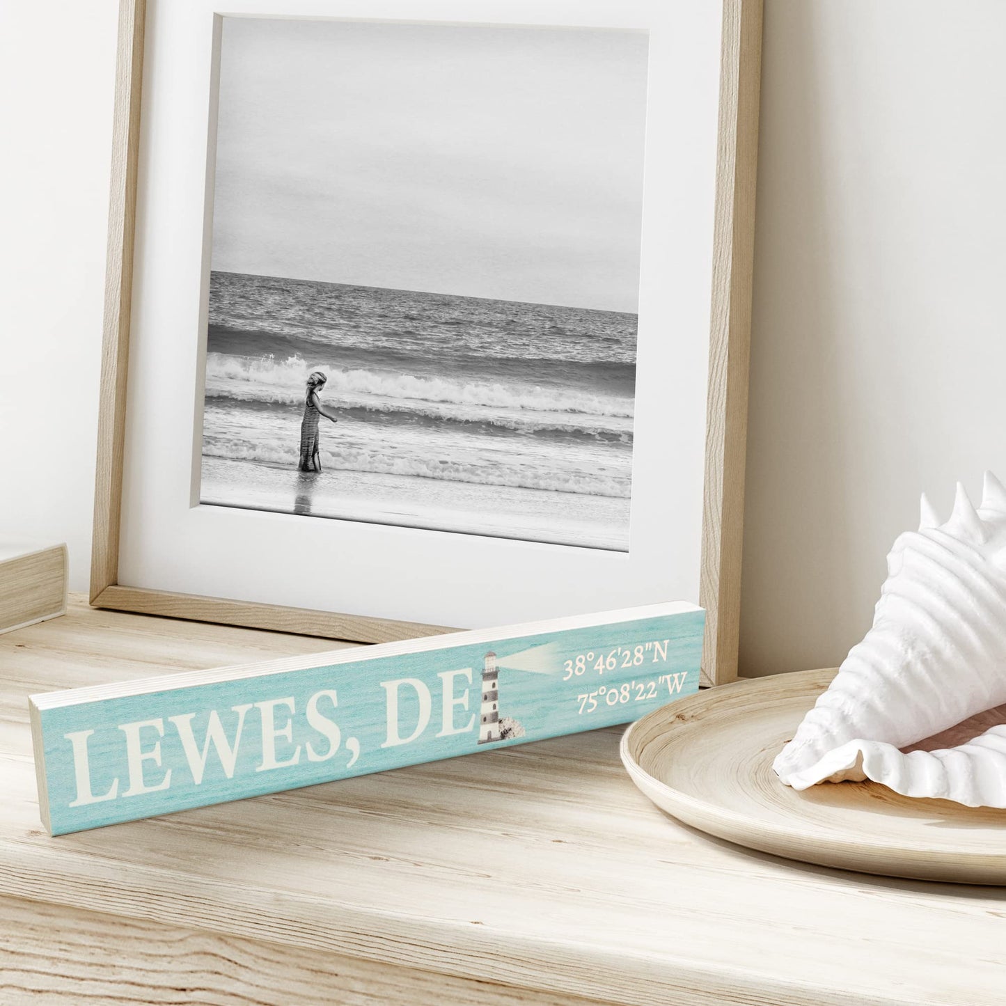 Lewes Delaware Memories Sign and Decor