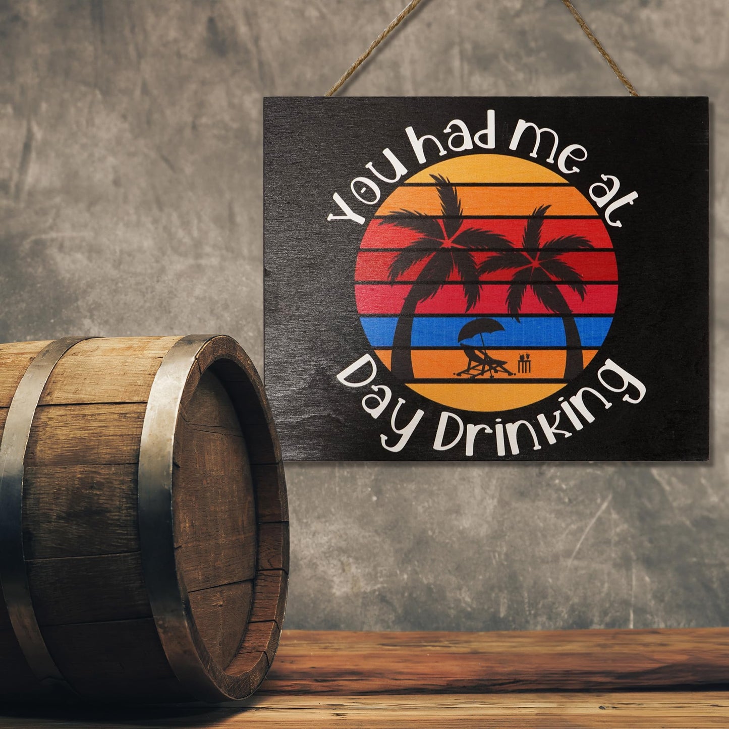 JennyGems Home Bar Decor, Funny Drinking Signs, Man Cave Garage Pub Beer Sign, Friend Gifts, 10 x 12 Inches, Made in USA