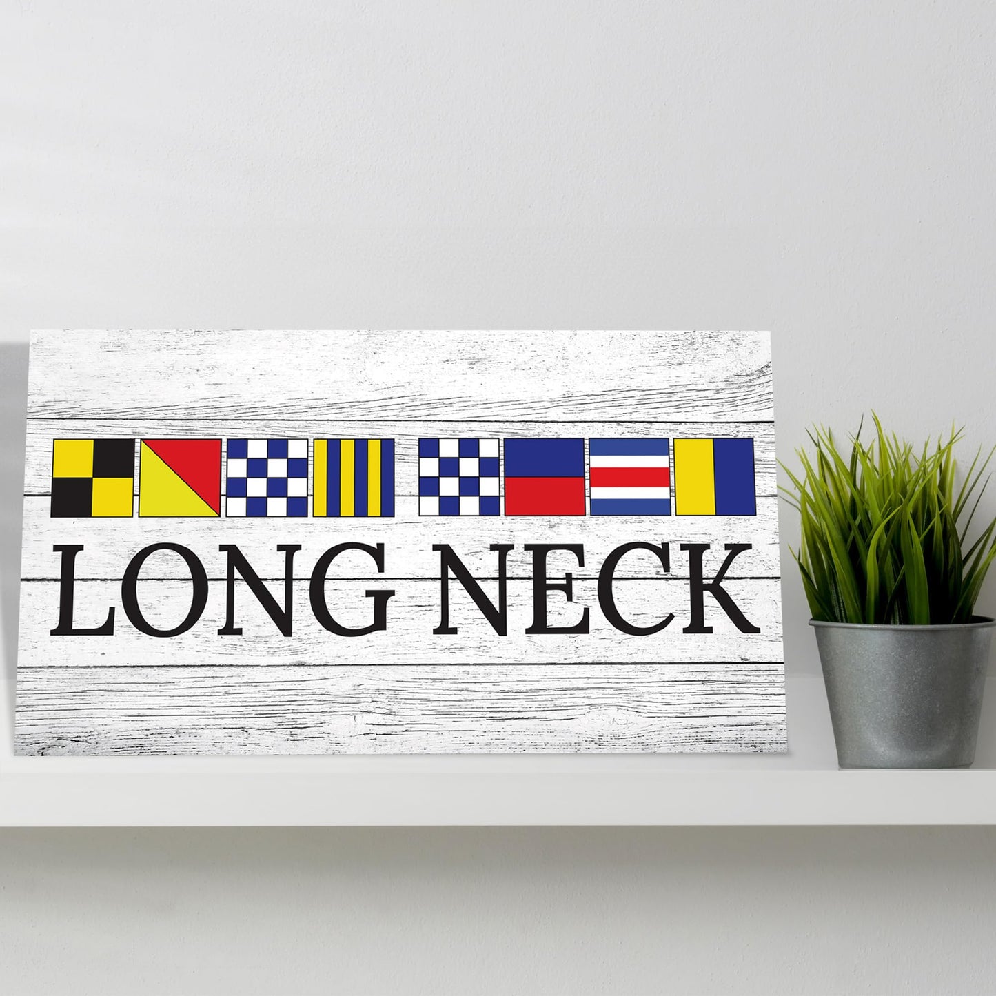 JennyGems Long Neck Delaware Gifts and Souvenirs, Delaware Sign, Beach Decor, Made in USA