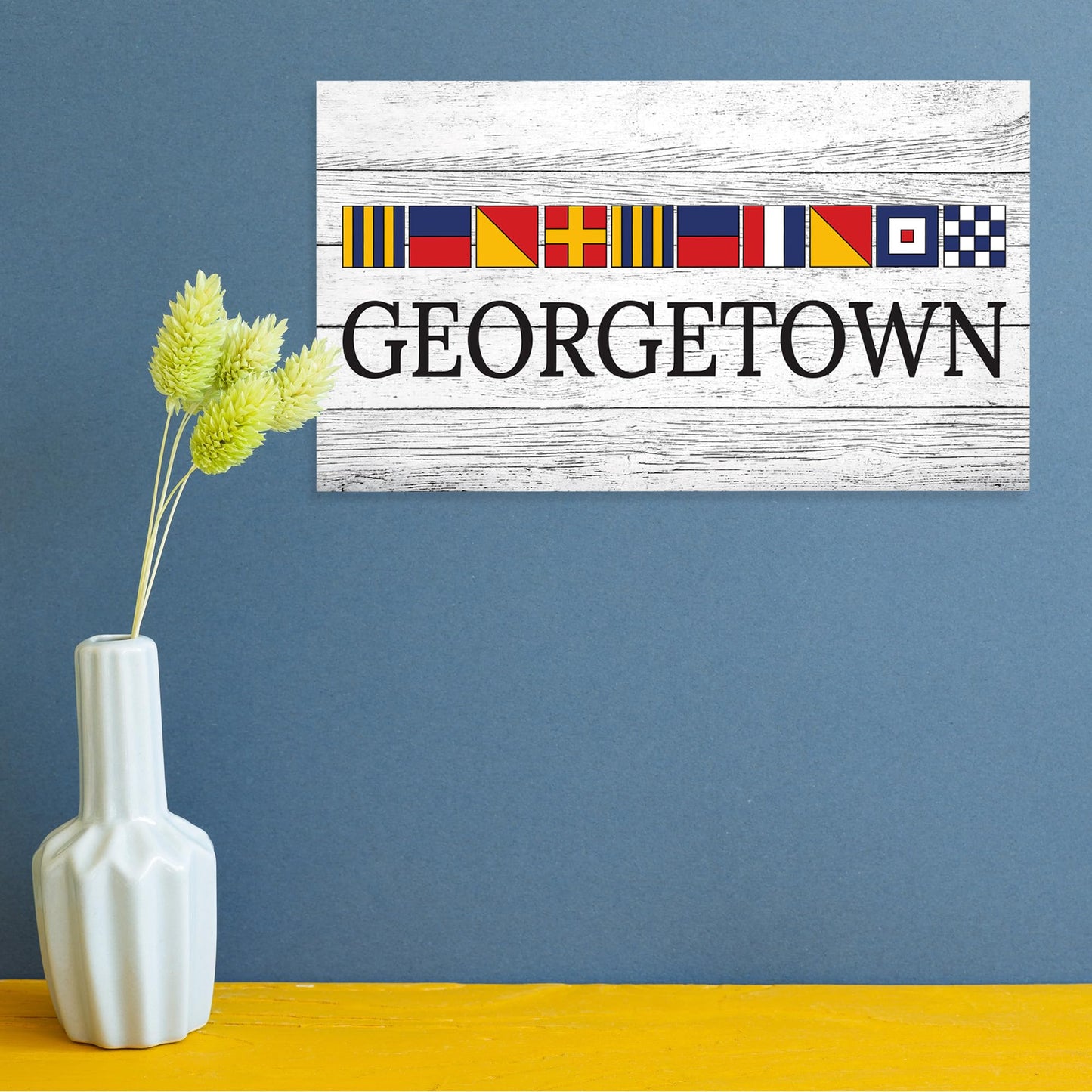 JennyGems Georgetown Delaware Gifts, Delaware Souvenirs, Tabletop and Wall Decor, Made in USA