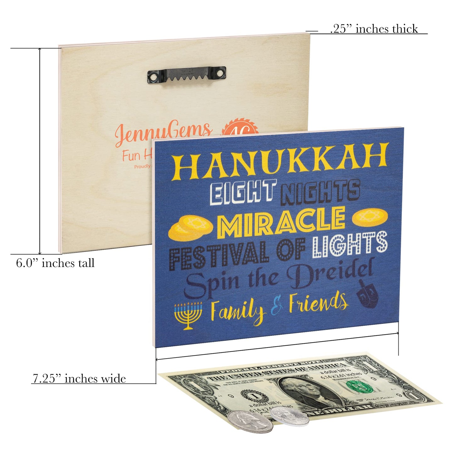 Hanukkah Decorations Chanukah Decor Sign