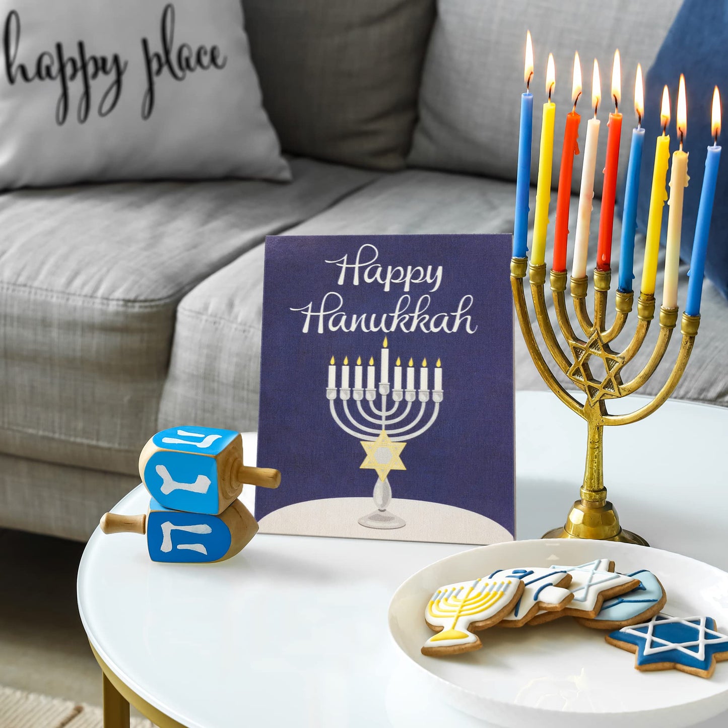 Hanukkah Decorations Chanukah Decor Sign