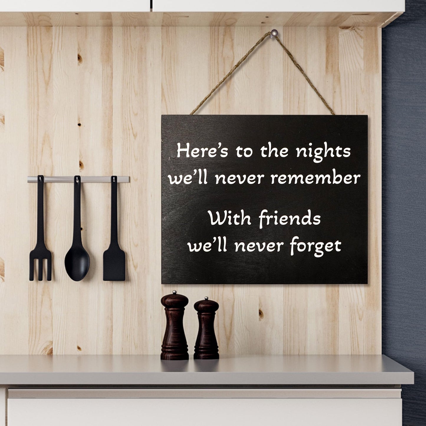 JennyGems Home Bar Decor, Funny Drinking Signs, Man Cave Garage Pub Beer Sign, Friend Gifts, 10 x 12 Inches, Made in USA