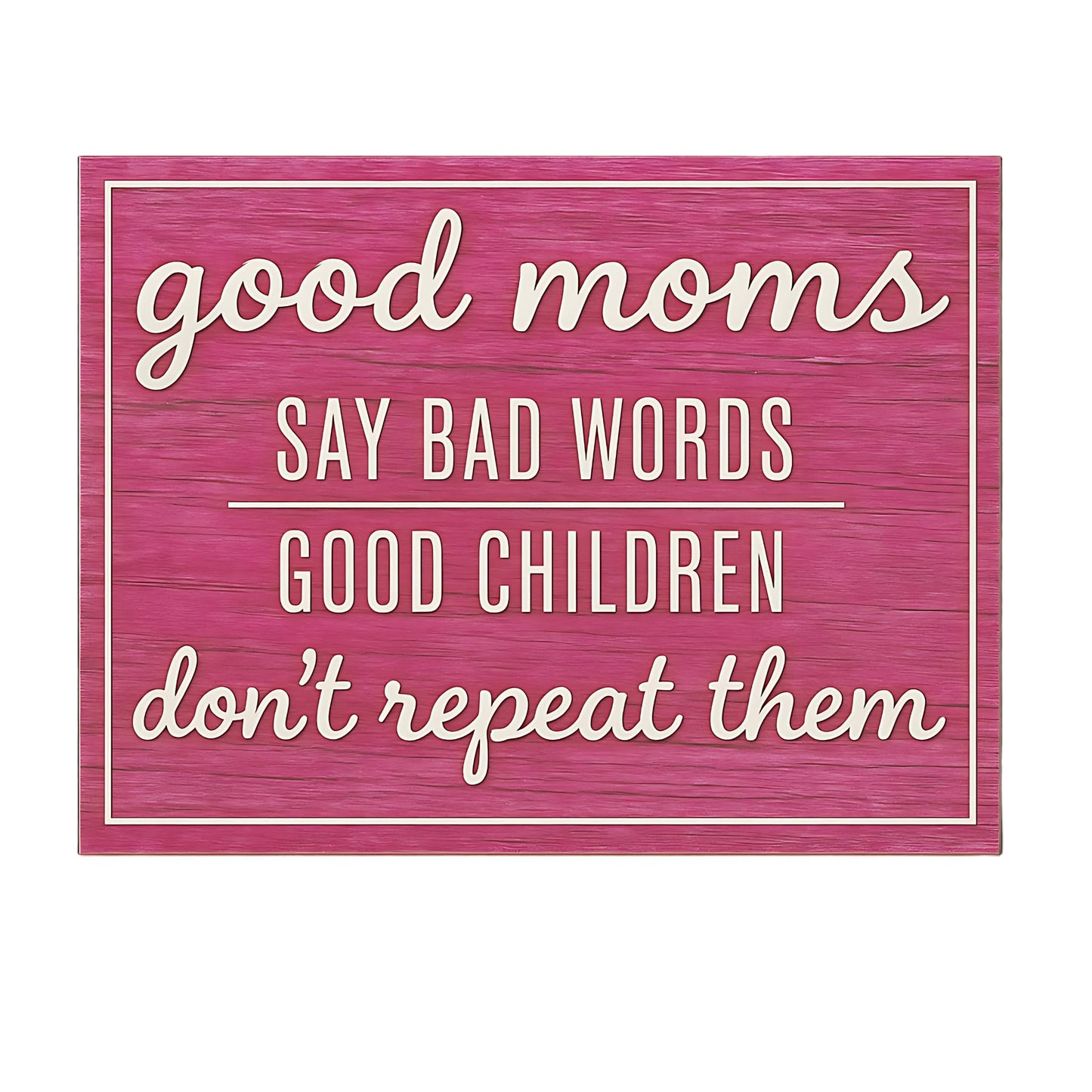 JennyGems Mom Gifts From Daughters, Mothers Day Gifts for Mom, Farmhouse Wall Decor, 7.25 x 6 Wooden Sign, Made in USA