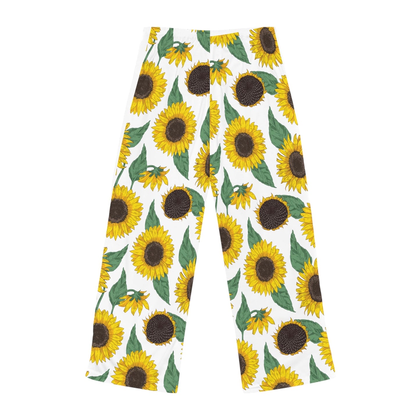Womens Sunflower Pajama Pants, Cozy Loungewear Bottoms, Sunflower Gifts for Her, Comfortable Sleepwear