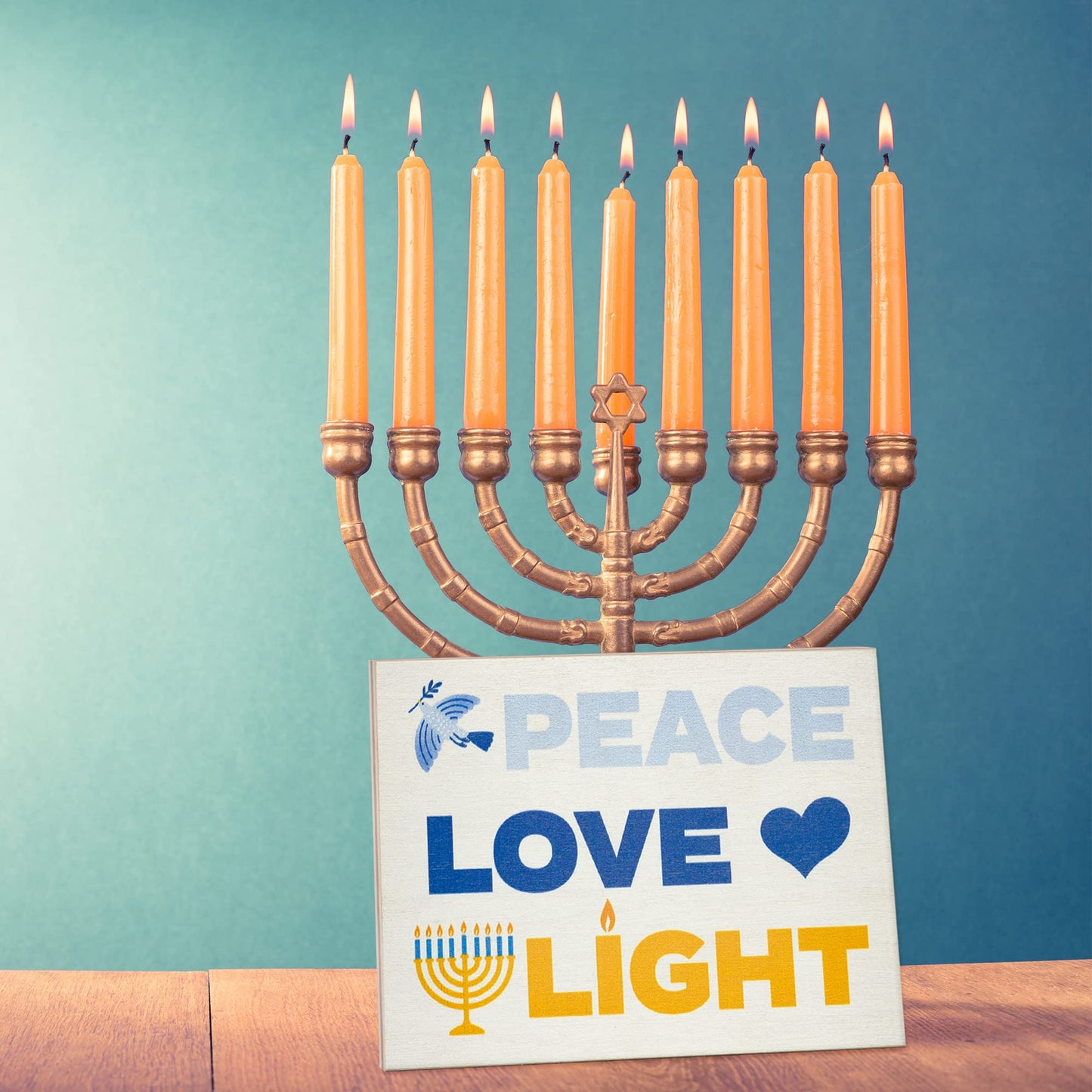 Hanukkah Decorations Chanukah Decor Sign