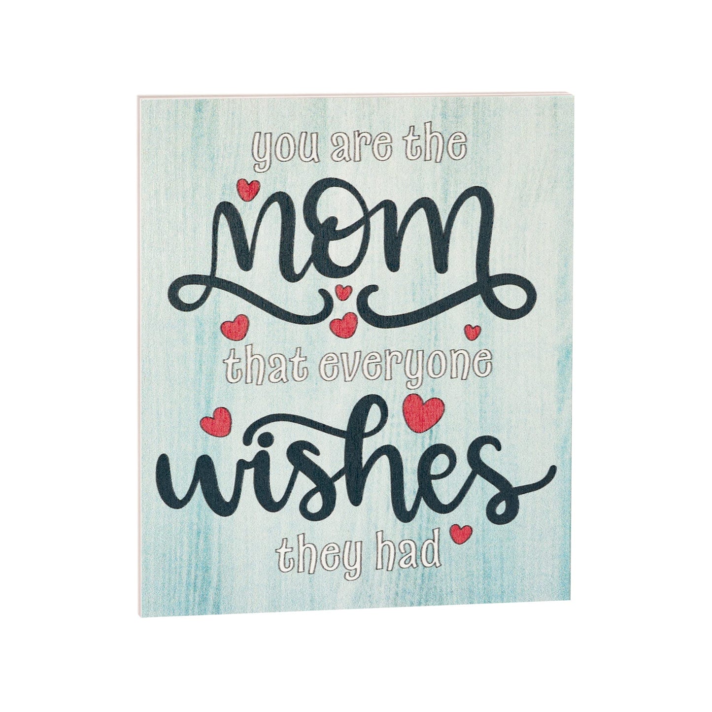 JennyGems Mom Gifts From Daughters, Mothers Day Gifts for Mom, Farmhouse Wall Decor, 7.25 x 6 Wooden Sign, Made in USA