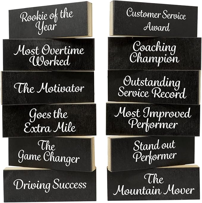 JennyGems Employee Recognition Gifts, Employee Appreciation Gifts, Motivation Gifts for Coworkers, Team Gifts, Employee Thank You Gifts Appreciation, Achievements/Recognition