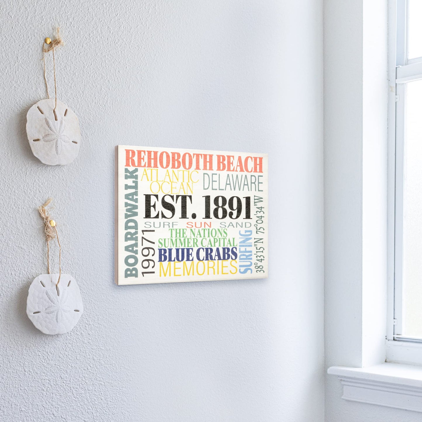 JennyGems Delaware Gifts, Rehoboth Beach Delaware Souvenirs, Delaware Sign, Delaware Decor, Delaware Souvenirs and Gifts, Beach Decor, Made in USA